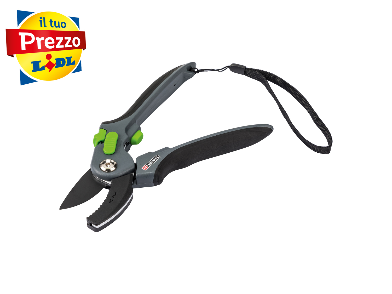 Forbice per potatura Parkside, prezzo 3.99 €
- Per diametri fino a 10mm
- ...