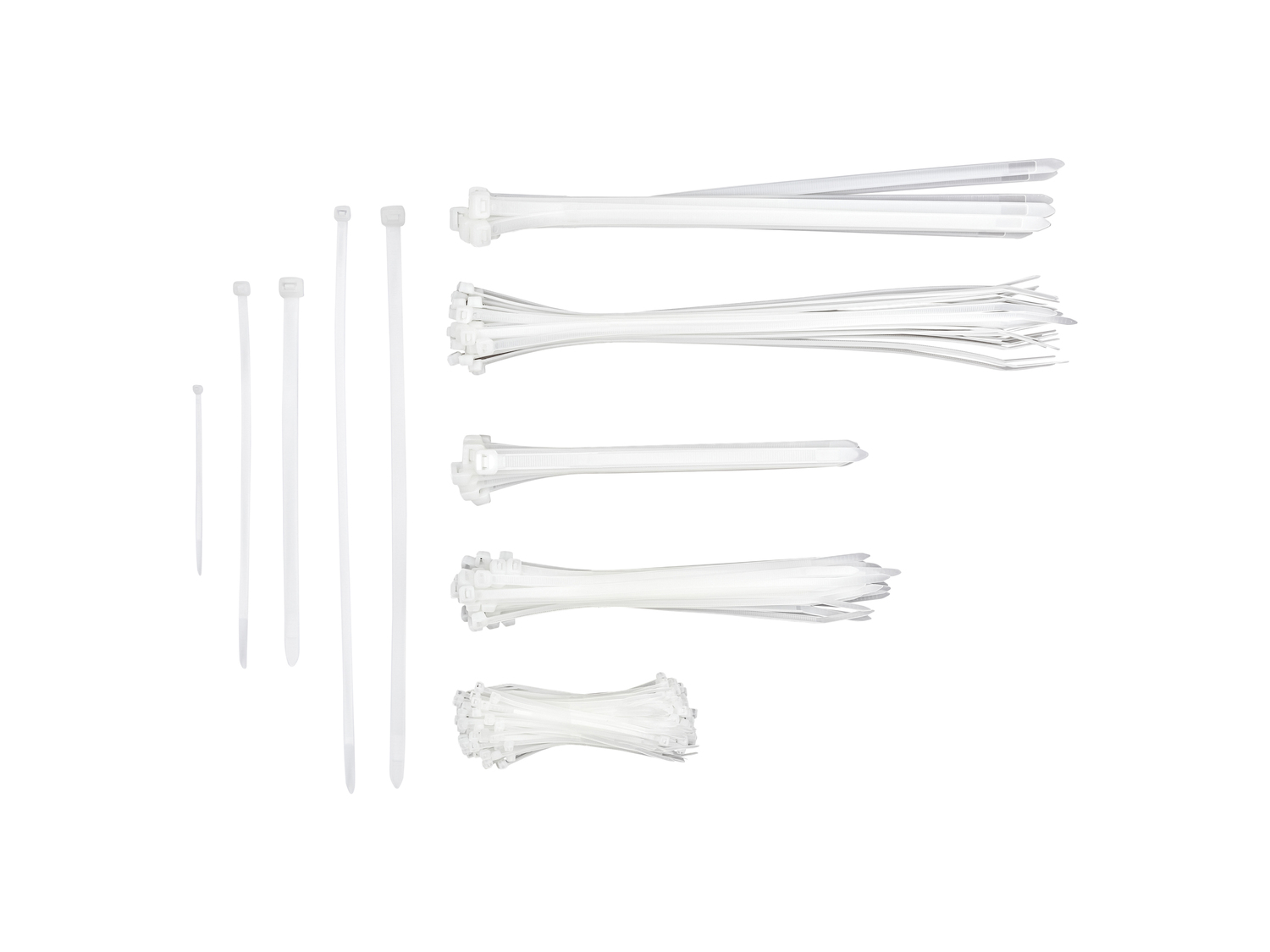 Set fascette fermacavo Parkside, prezzo 2.99 € 
251 pezzi 
- In diverse lunghezze ...
