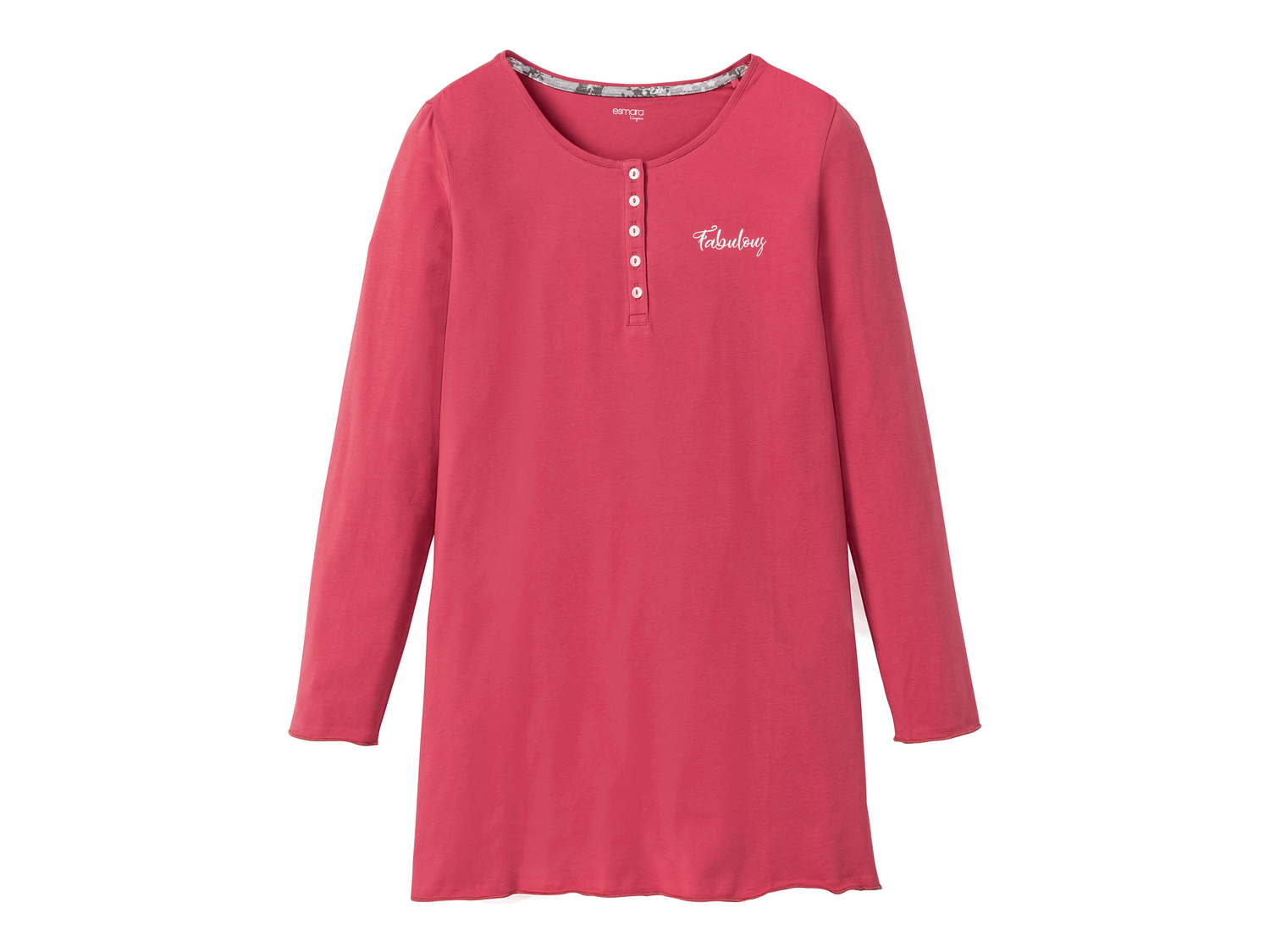 Maxi t-shirt da notte per donna Esmara Lingerie, prezzo 6.99 €
Misure: S-L
Taglie ...