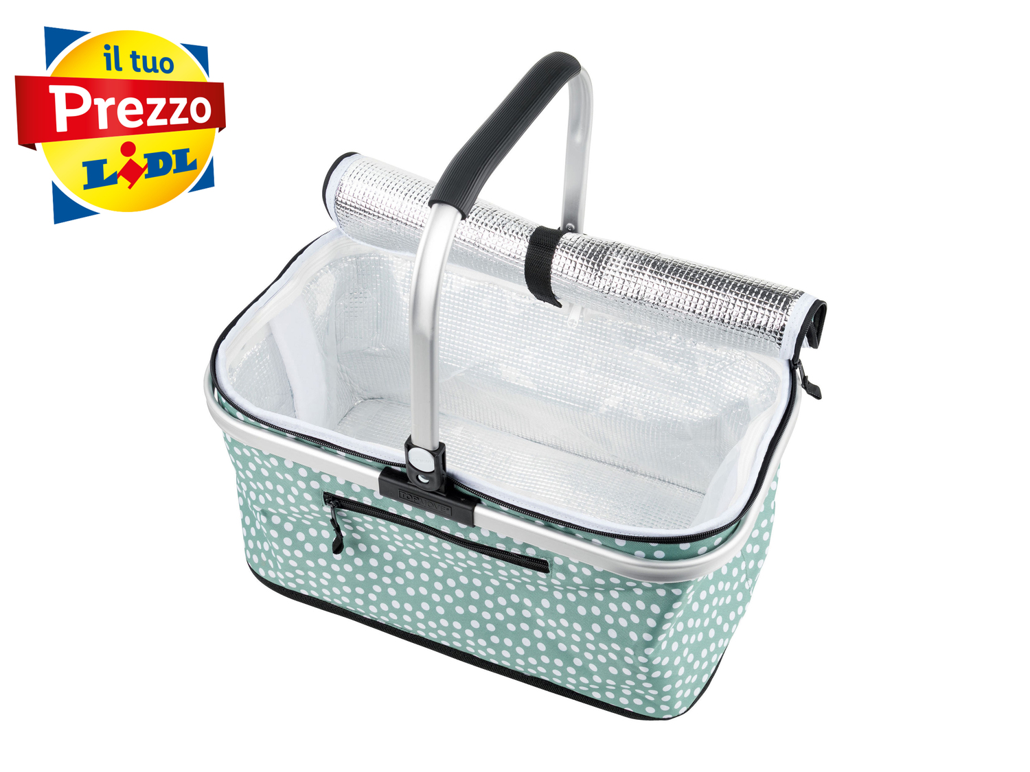 Cesto portaspesa termico Top-move-var, prezzo 6.99 €
- Supporto integrato ...