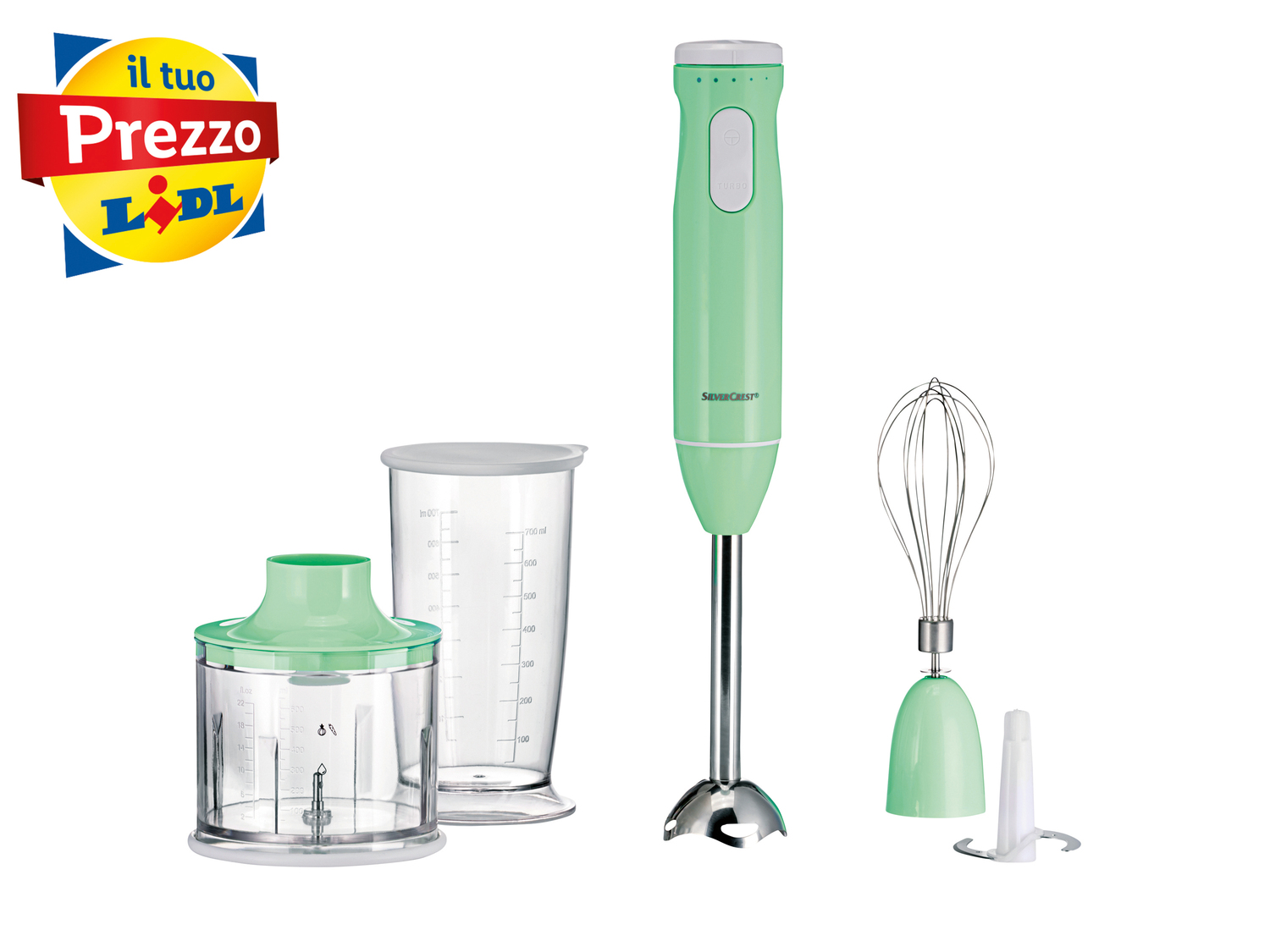 Frullatore ad immersione Silvercrest Kitchen Tools, prezzo 19.99 €
- ...