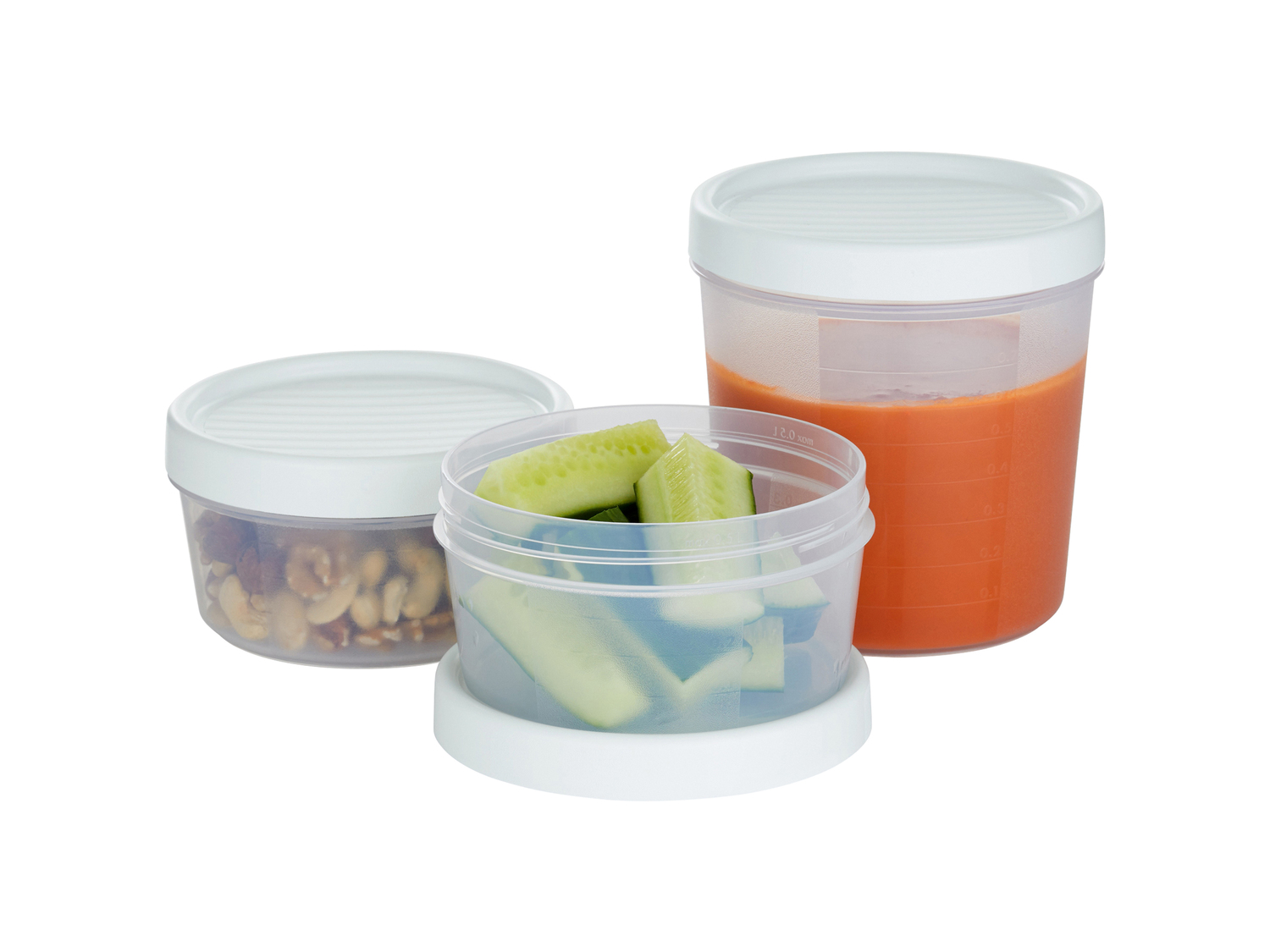 Contenitori salvafreschezza Ernesto, prezzo 4.99 €
3 pezzi
- Coperchio ...
