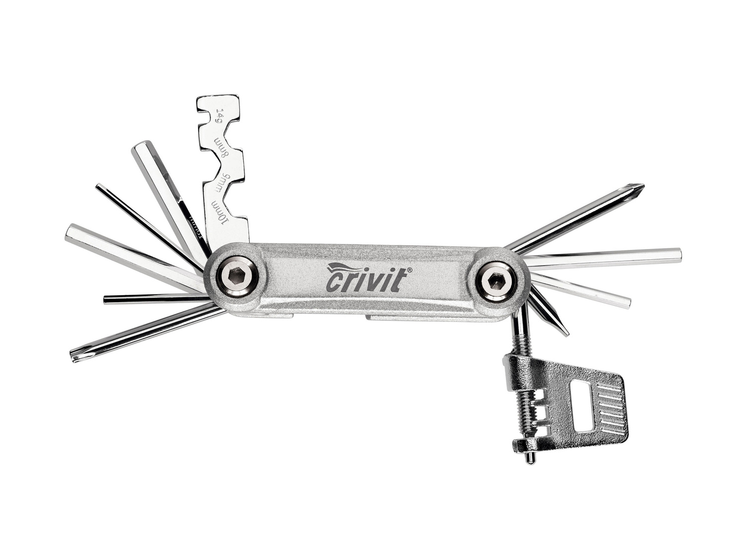 Mini pompa o attrezzo per bici Crivit, prezzo 4.99 €
Mini pompa
- In ...