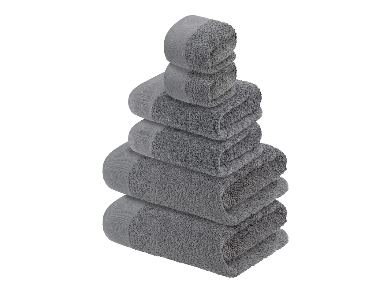 Set asciugamani , prezzo 12.99 EUR 
Set asciugamani 6 pezzi 
- Puro cotone
Comprende:
- ...