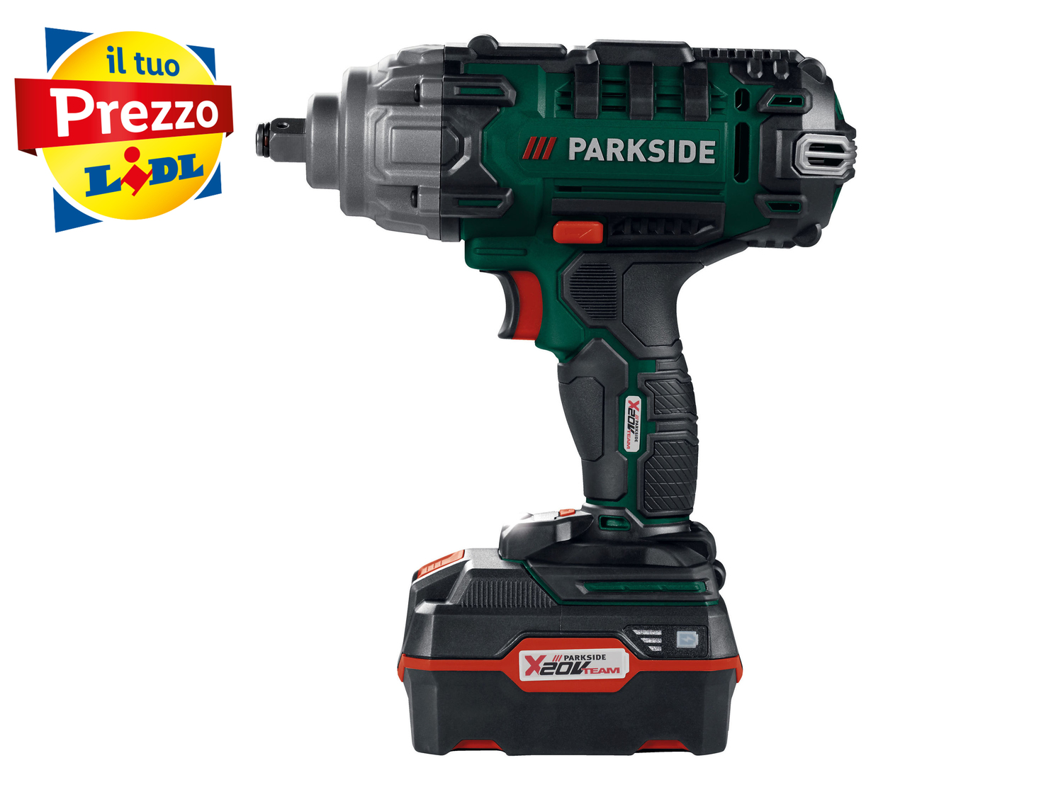 Avvitatore a percussione ricaricabile Parkside, prezzo 59.00 €
- Per il montaggio ...