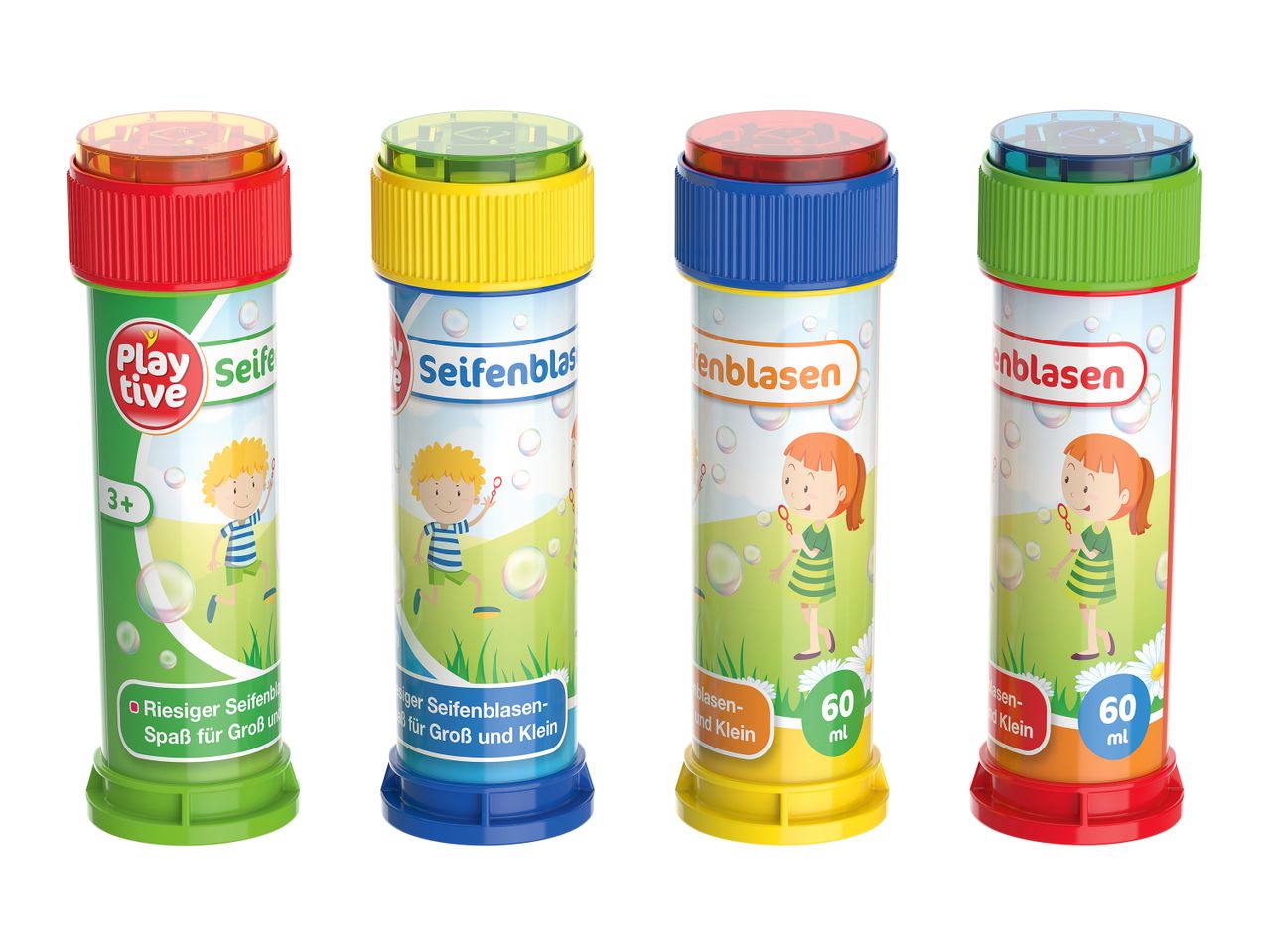 Set bolle di sapone , prezzo 3,49 EUR 
Set bolle di sapone 
- Et&agrave;: 3+
A ...