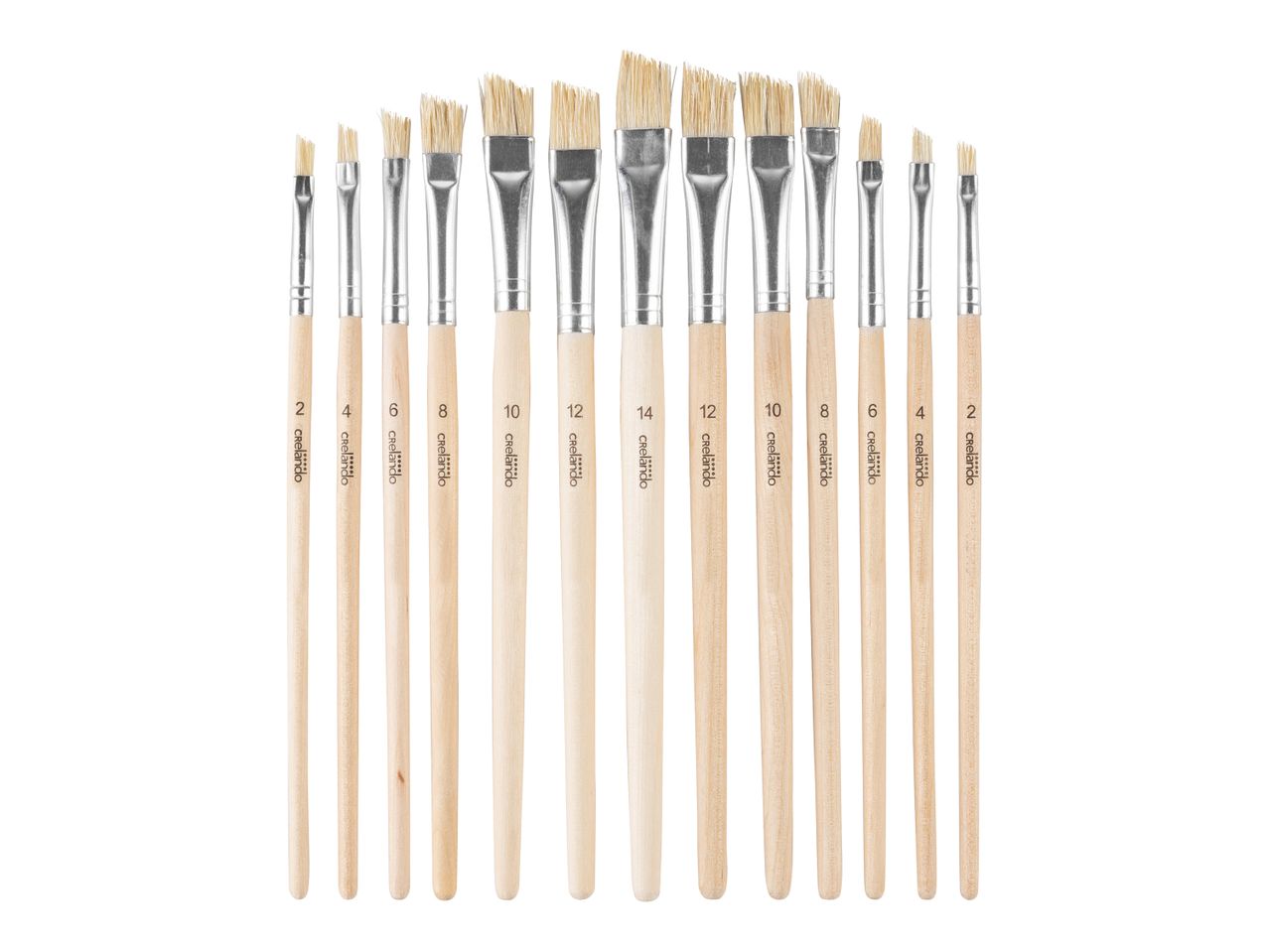 Set pennelli , prezzo 2.99 EUR 
Set pennelli 13 pezzi 
- Con setole naturali e manico ...
