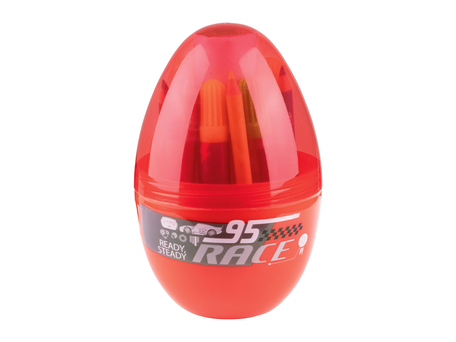 Gioco uovo creativo , prezzo 4.99 €
Include
- 6 pennarelli
- 6 mini matite ...