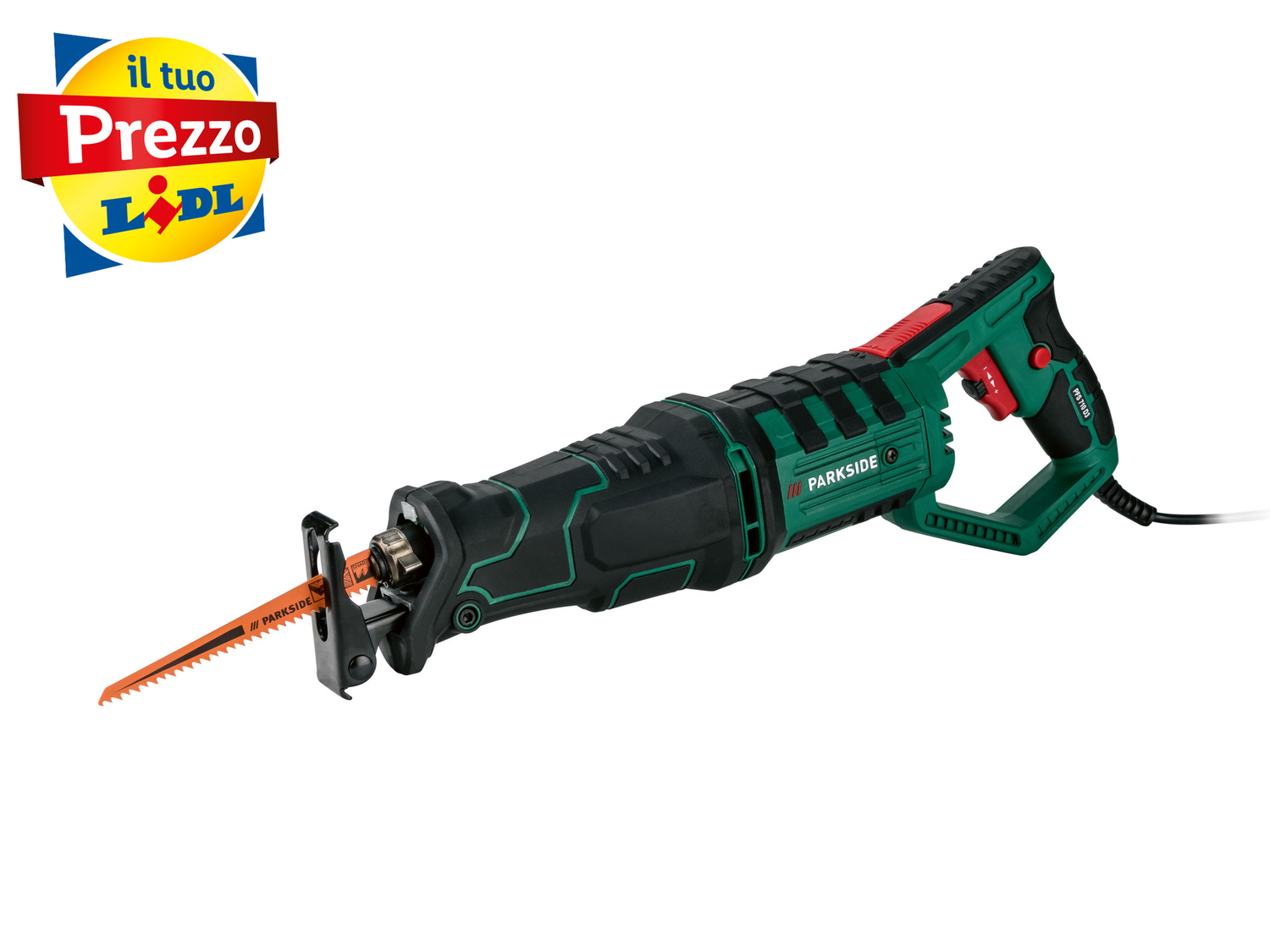 Seghetto elettrico Parkside PFS 710 D3, prezzo 34.99 €
- Impugnatura girevole ...