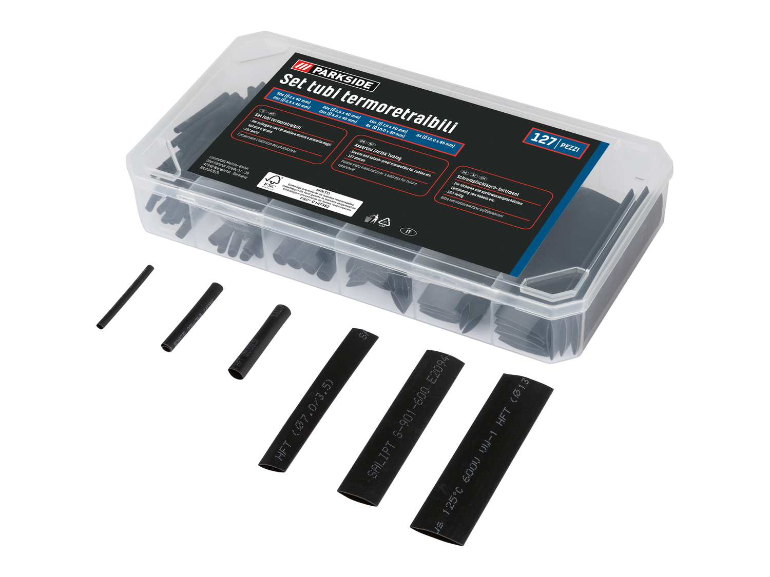 Set minuteria Parkside, prezzo 2.99 €  

Caratteristiche