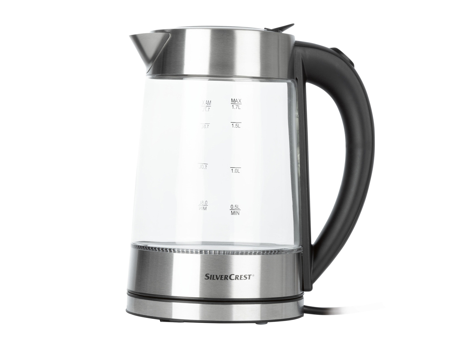 Bollitore elettrico in vetro Silvercrest Kitchen Tools, prezzo 22.99 €
- Con ...