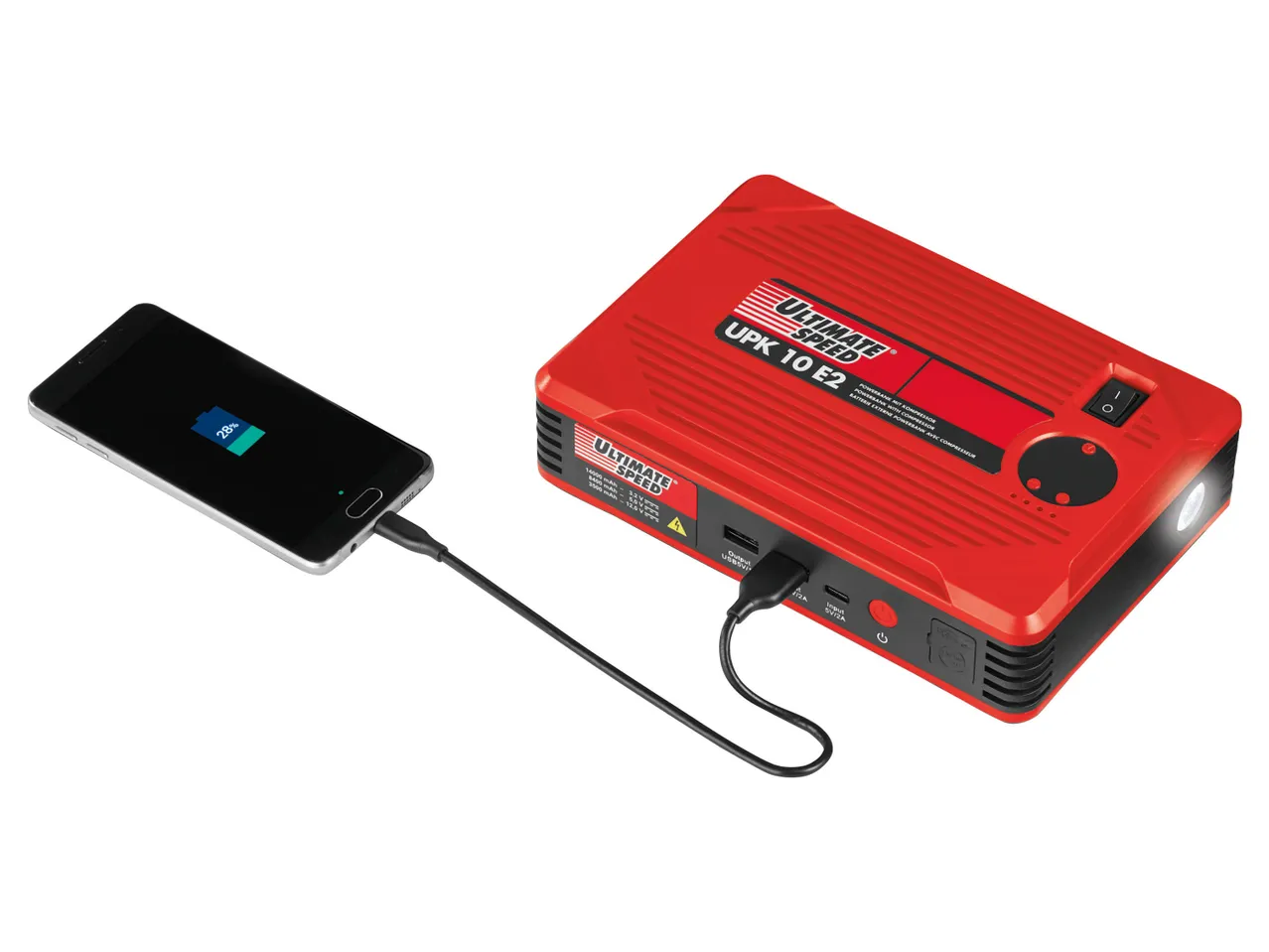 Powerbank con compressore e ausilio , prezzo 69 EUR
Powerbank con compressore e ...
