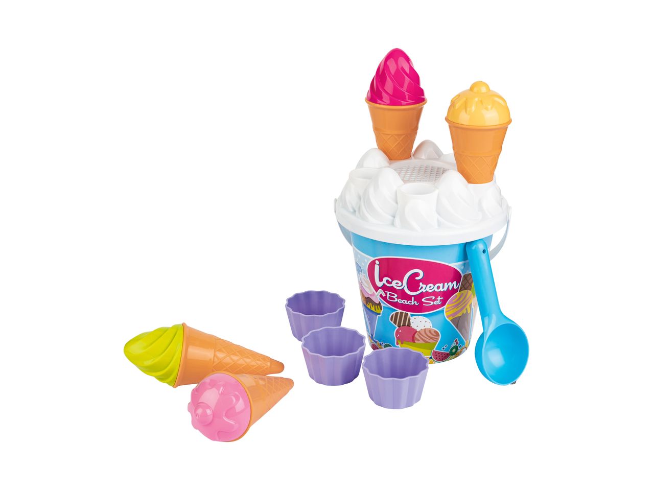 Set secchiello o giochi da spiaggia , prezzo 7.99 EUR