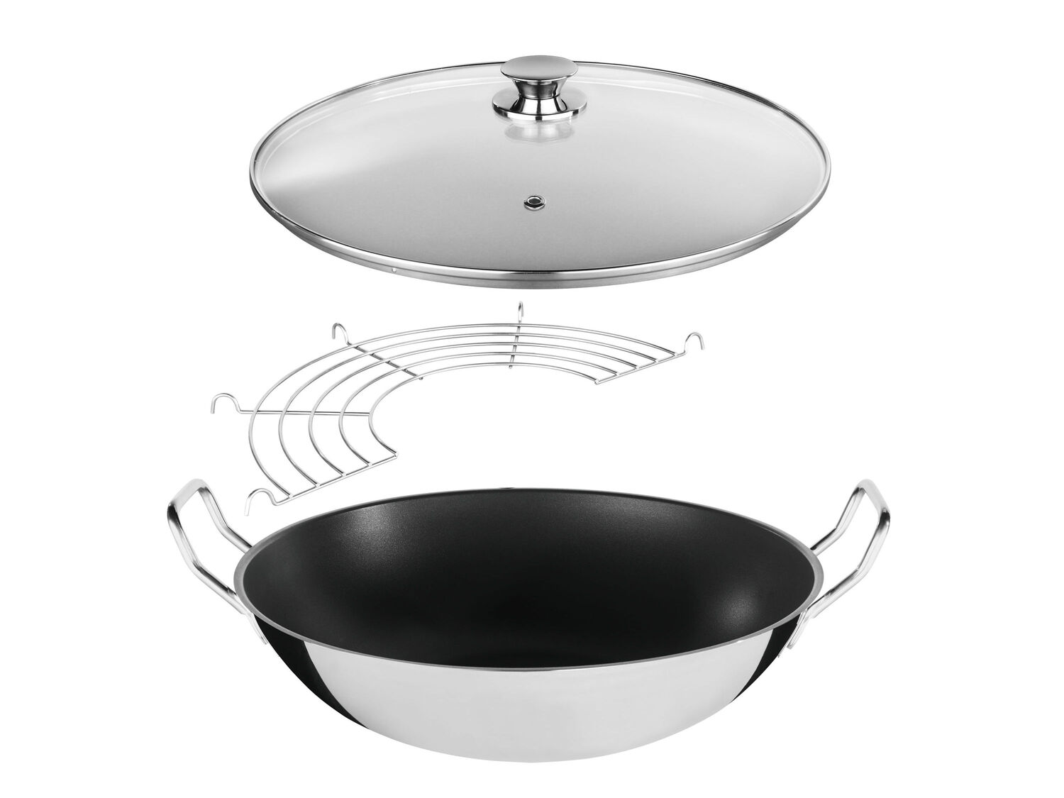 Padella Wok Ernesto, prezzo 34.99 €
Ø 36 cm
- Rivestimento antiaderente rinforzato ...