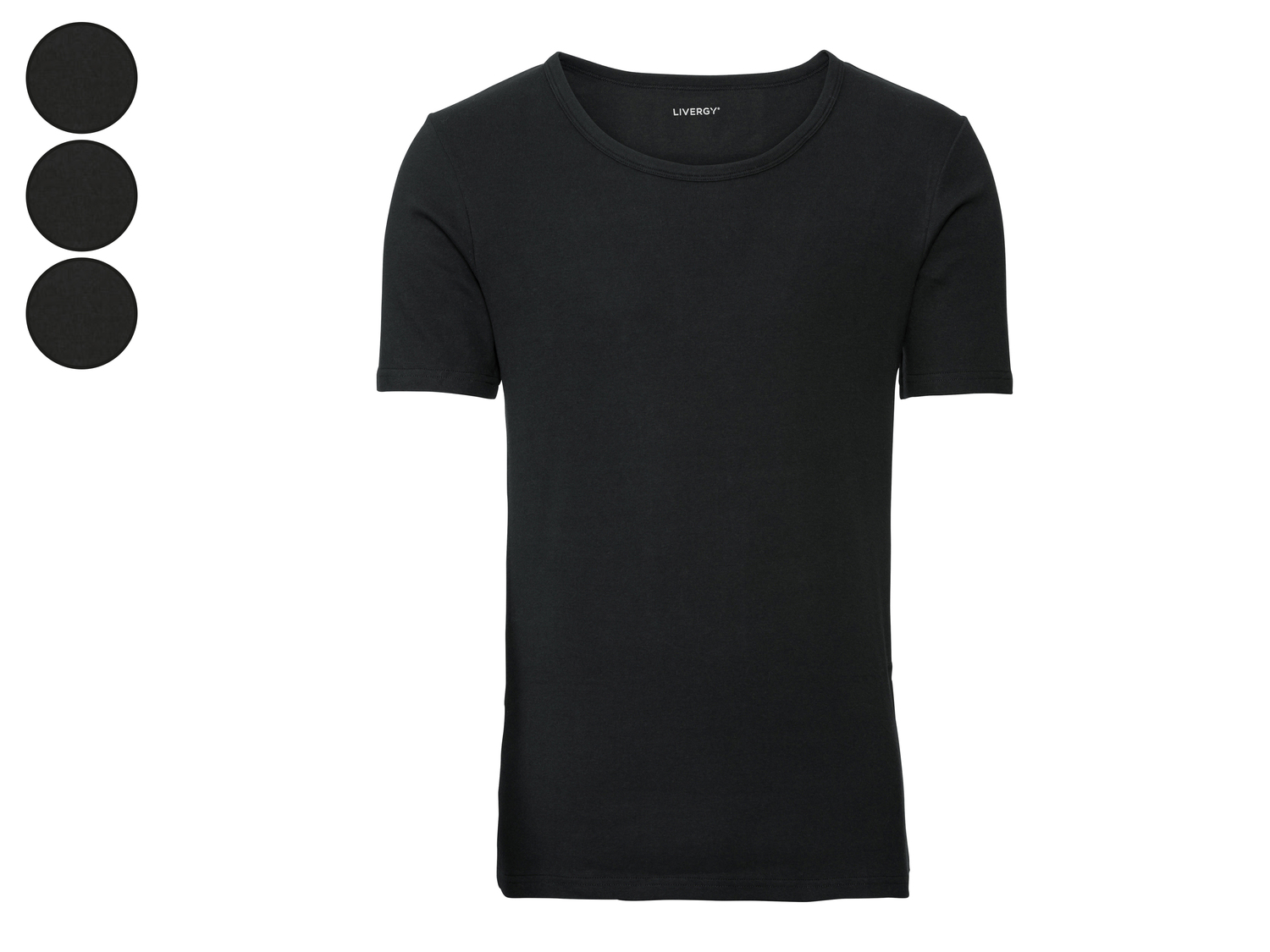 T-Shirt intima da uomo Livergy, prezzo 9.99 €
3 pezzi - Misure: M-XL
Taglie ...
