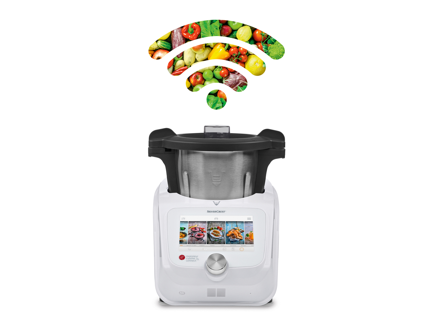 Robot da cucina multifunzione Monsieur Cuisine Connect Silvercrest, prezzo 349.00 ...