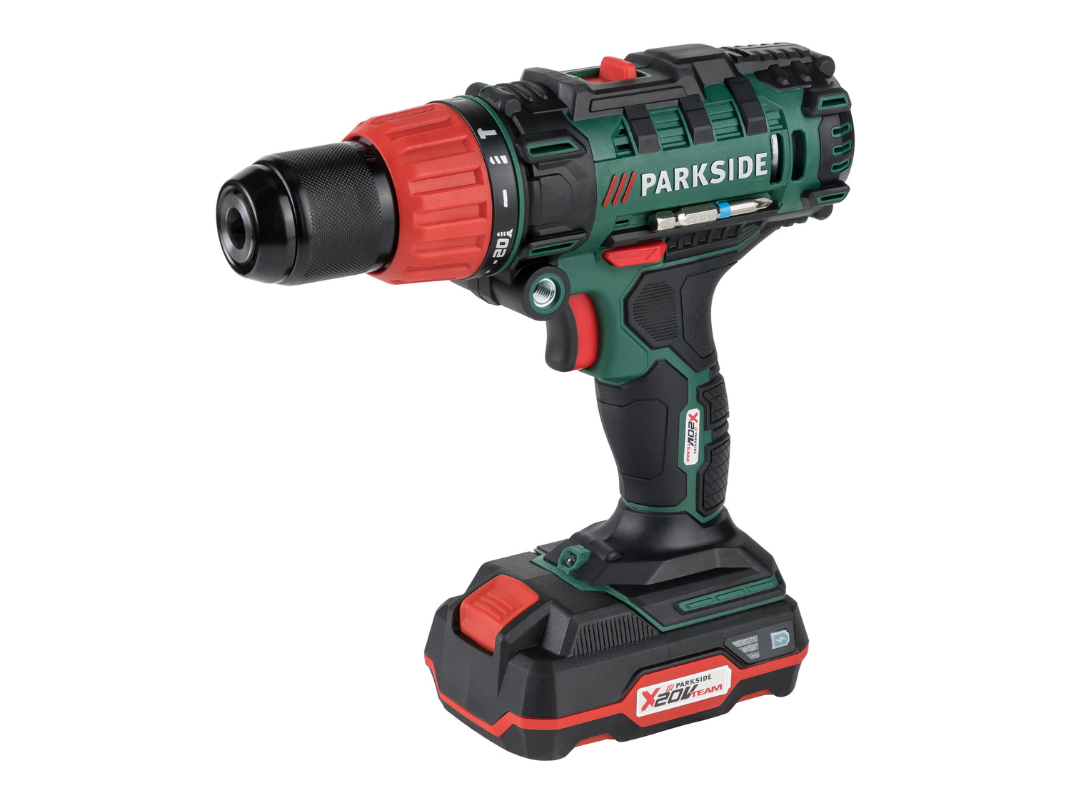 Trapano a percussione ricaricabile Parkside, X20VTeam, prezzo 49.00 €
- Motore ...