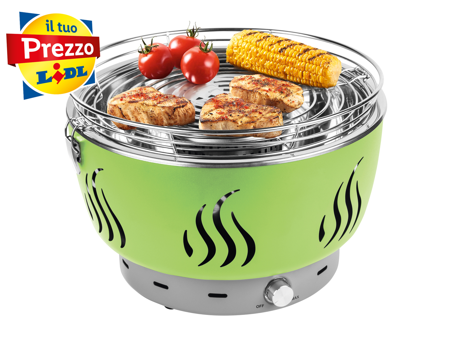 Barbecue ventilato da tavolo 3-anni-di-garanzia, prezzo 49.00 €
- Intensità ...