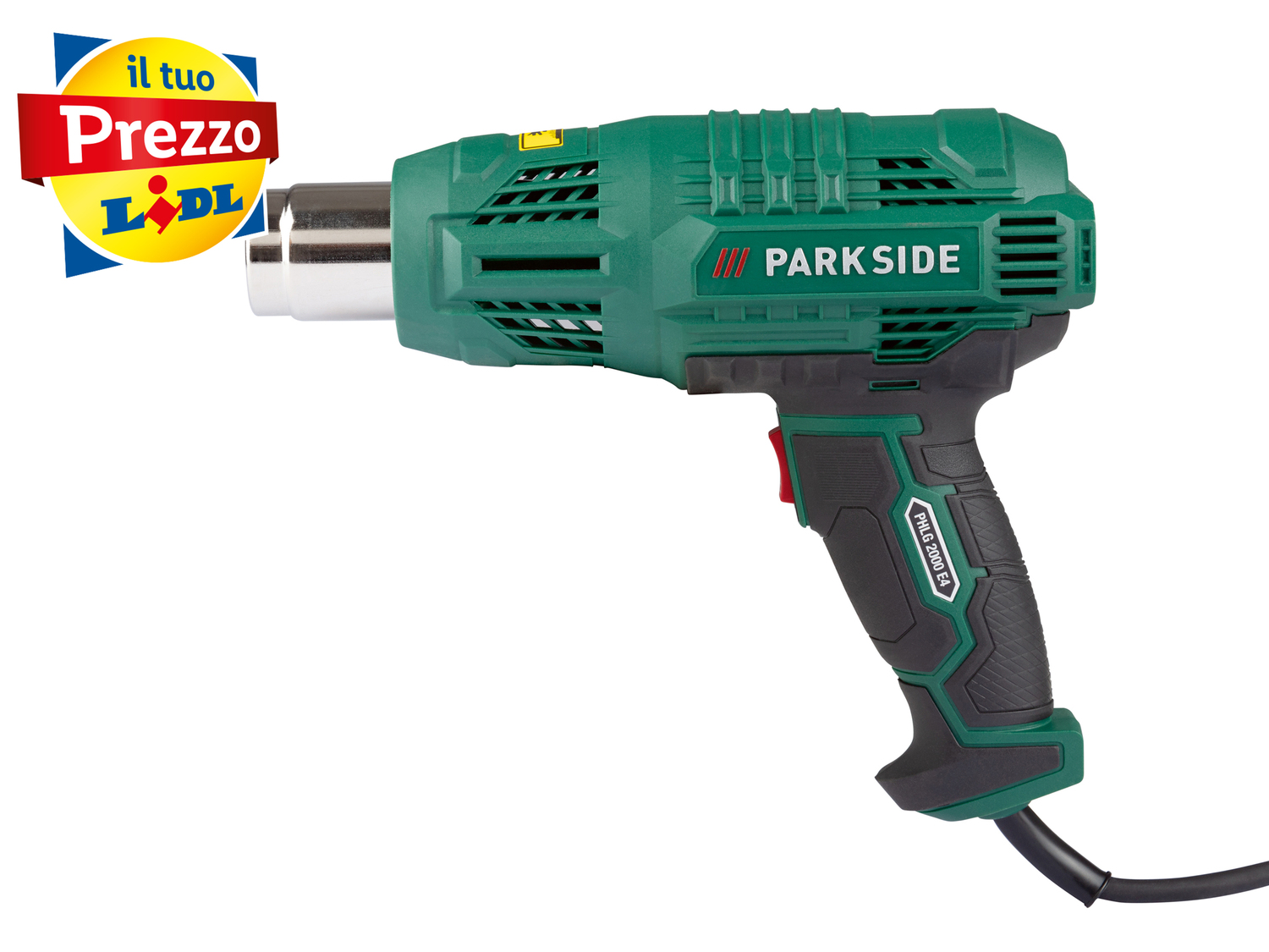 Pistola termica Parkside PHLG 2000 E4, prezzo 12.99 €
- Ideale anche per accendere ...
