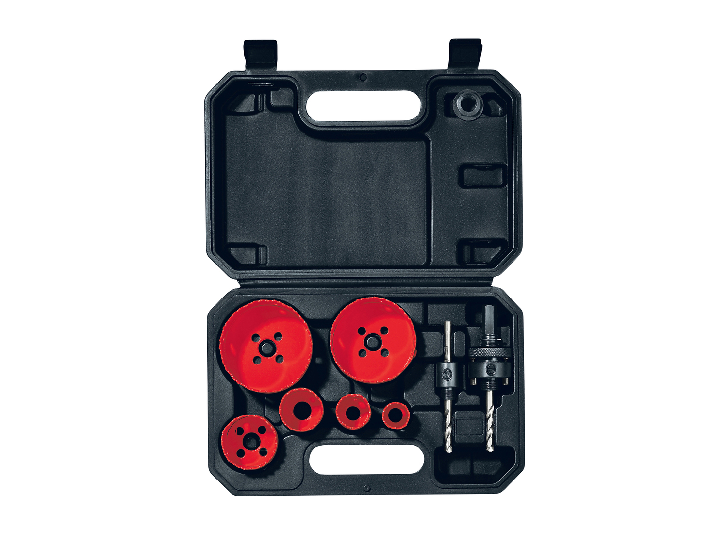 Set frese a tazza Parkside, prezzo 14.99 &#8364; 
9 pezzi 
- Adatte per tutti ...