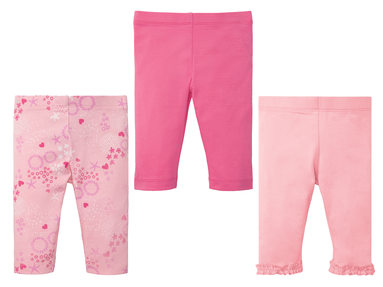 Leggings da bambina Lupilu, prezzo 5.99 €
3 pezzi - Misure: 1-6 anni
Taglie ...