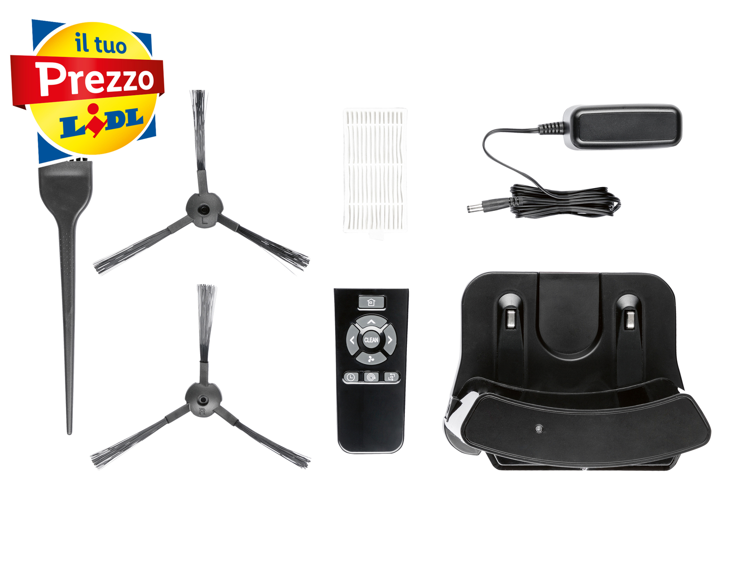 Robot aspirapolvere Silvercrest, prezzo 99.00 €
- 6 modalità di pulizia
- ...