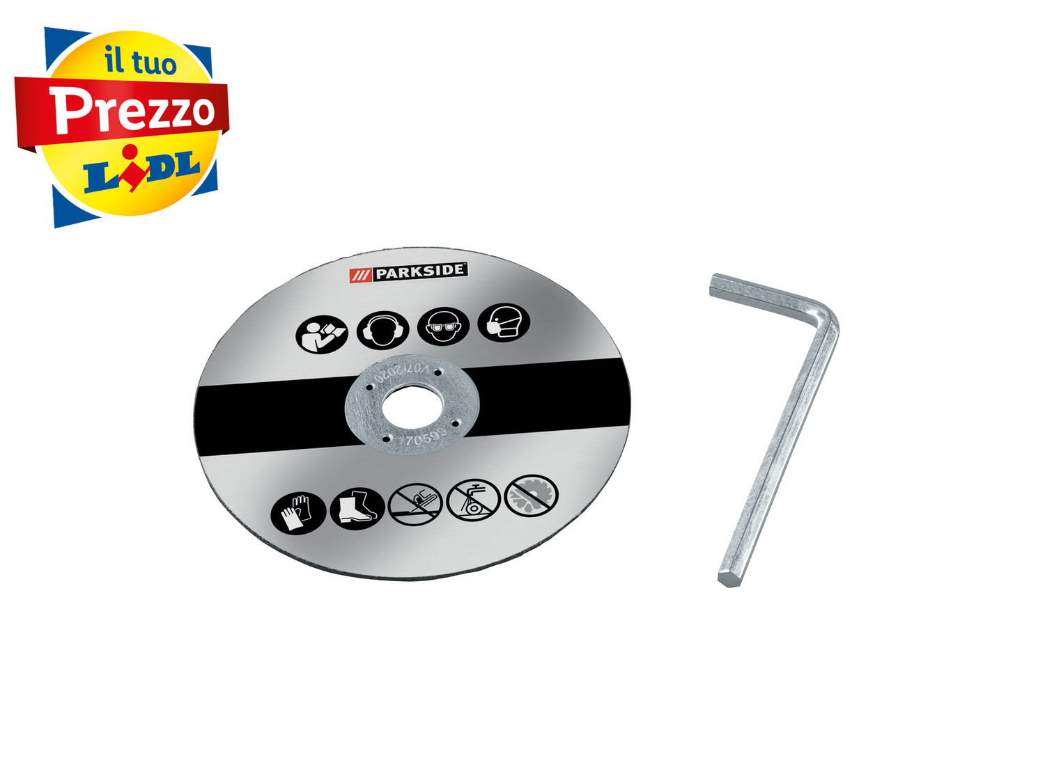 Smerigliatrice angolare ricaricabile Parkside, X12VTeam, prezzo 19.99 € 
- Per ...