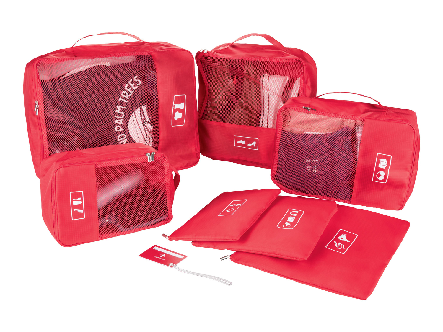 Set organizer per valigia Top-move-var, prezzo 9.99 €
- 7 buste
- 1 etichetta ...