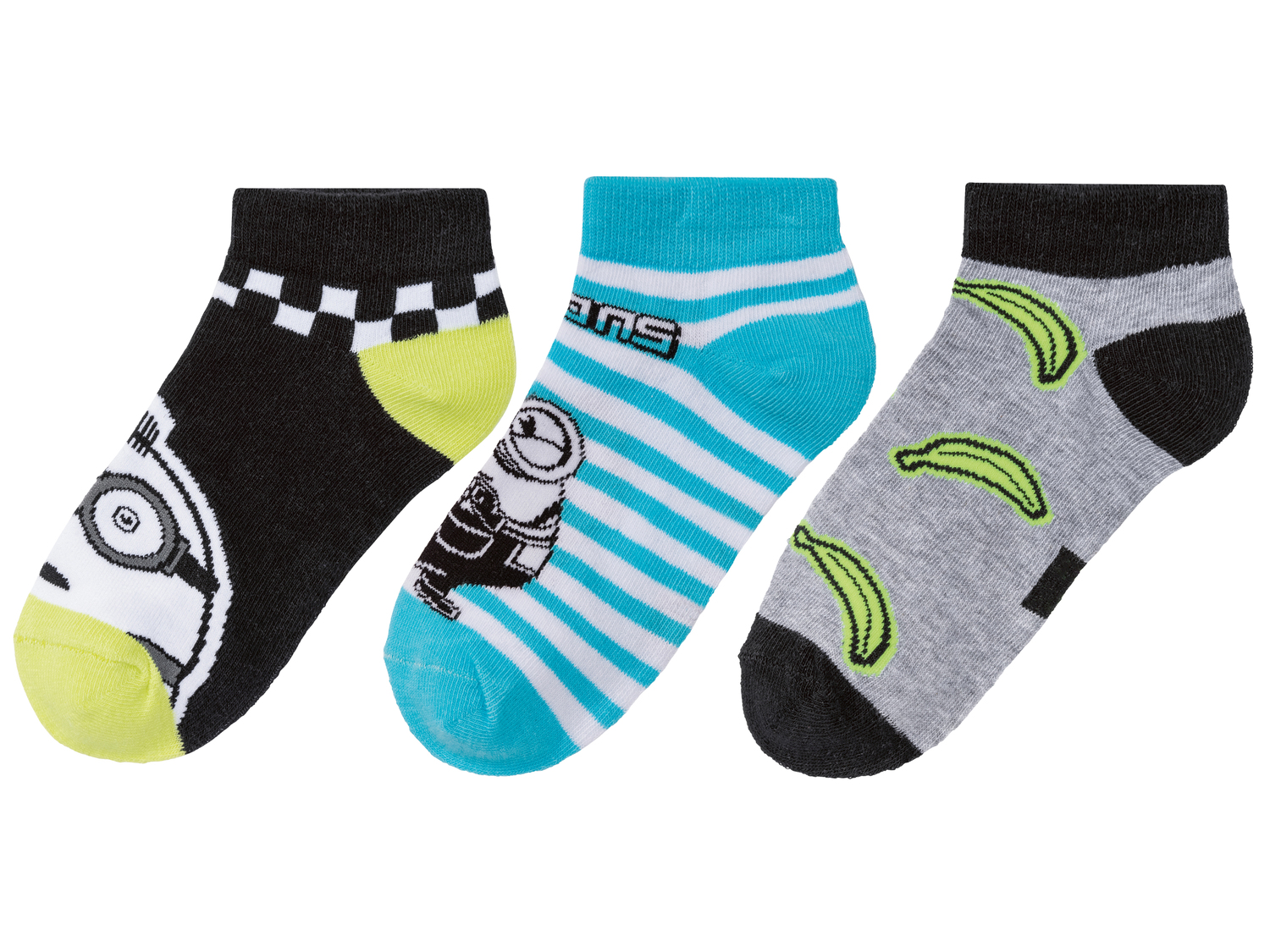 Calzini da bambino , prezzo 2.99 €
3 paia - Misure: 19-34
Taglie disponibili