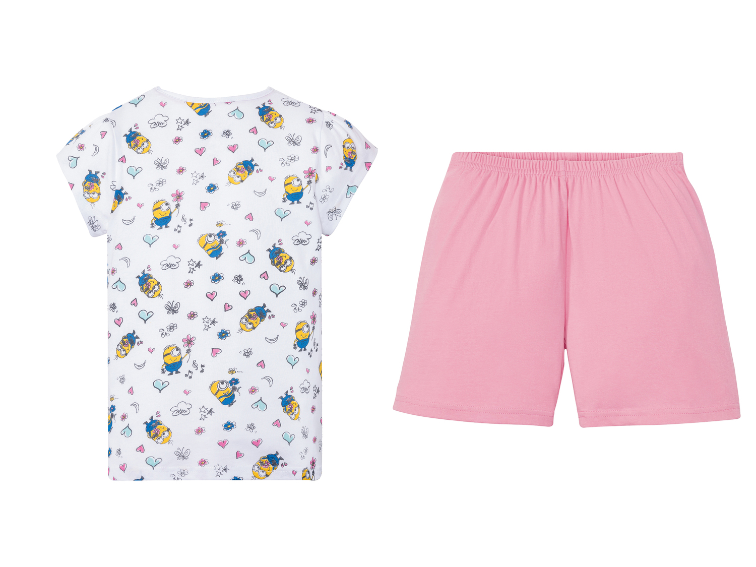 Pigiama corto da bambina , prezzo 5.99 €  
Misure: 2-10 anni
Taglie disponibili