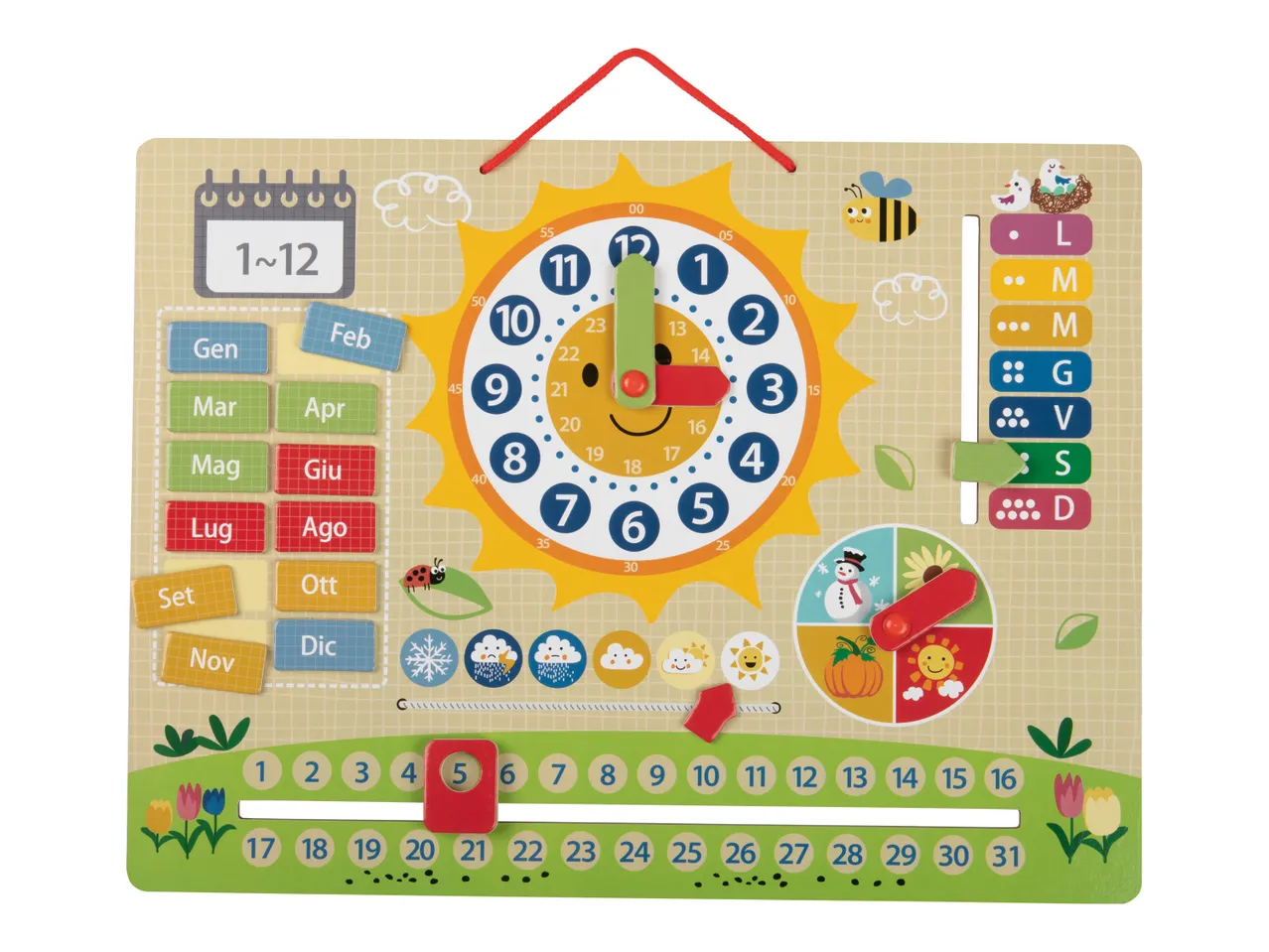 Calendario magnetico o computer in legno , prezzo 9.99 EUR
Calendario magnetico ...