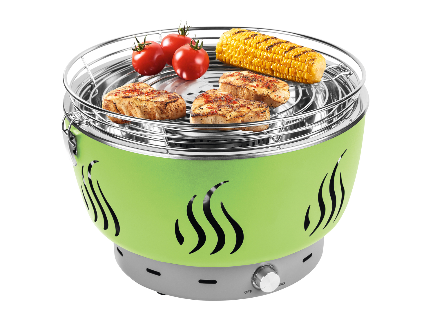 Barbecue ventilato da tavolo Tuv-sud-gs, prezzo 49.00 €
- Ventilatore ...