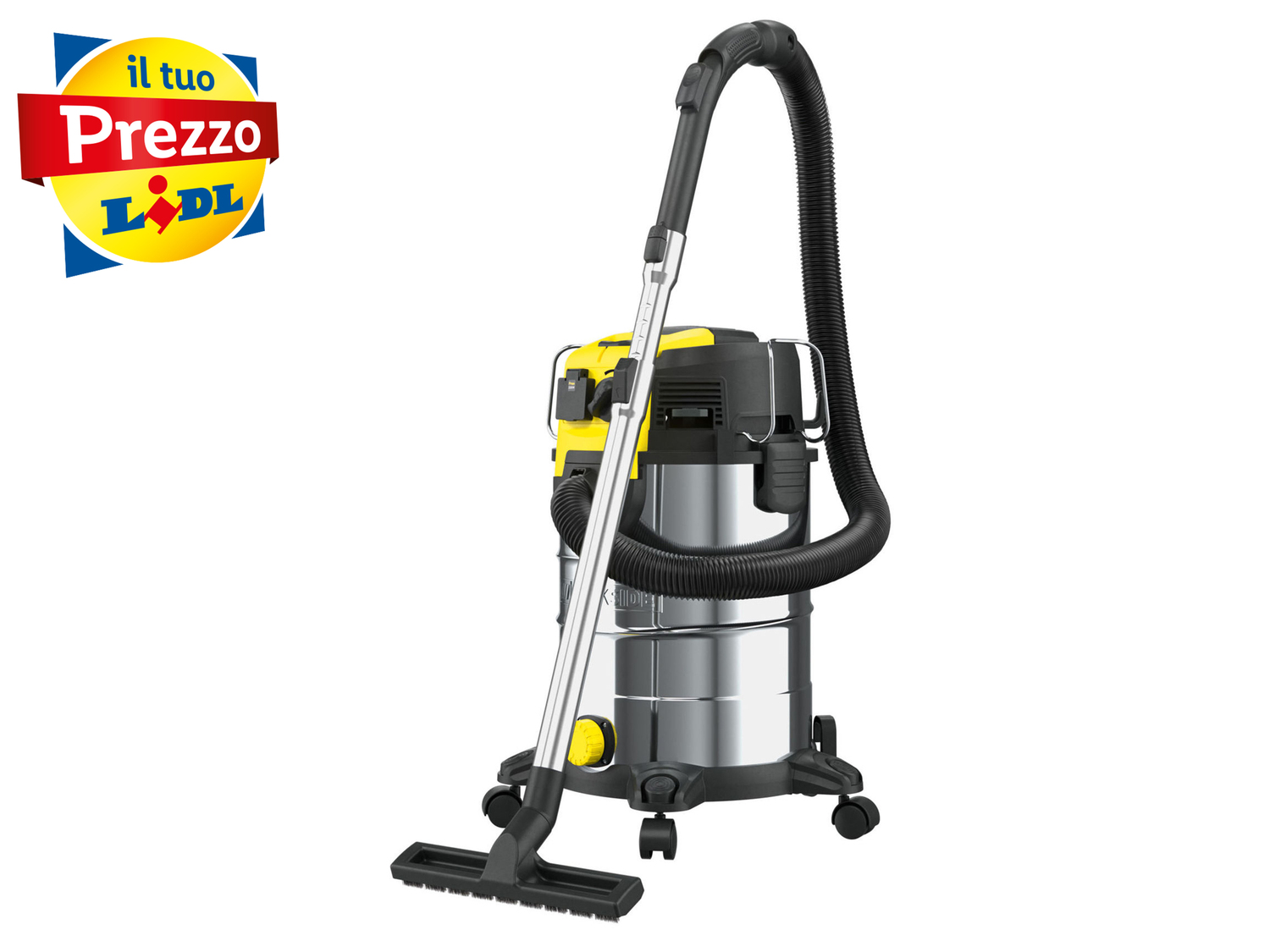 Aspirapolvere-liquidi Parkside, prezzo 79.00 €
- Utilizzabile anche come soffiatore ...