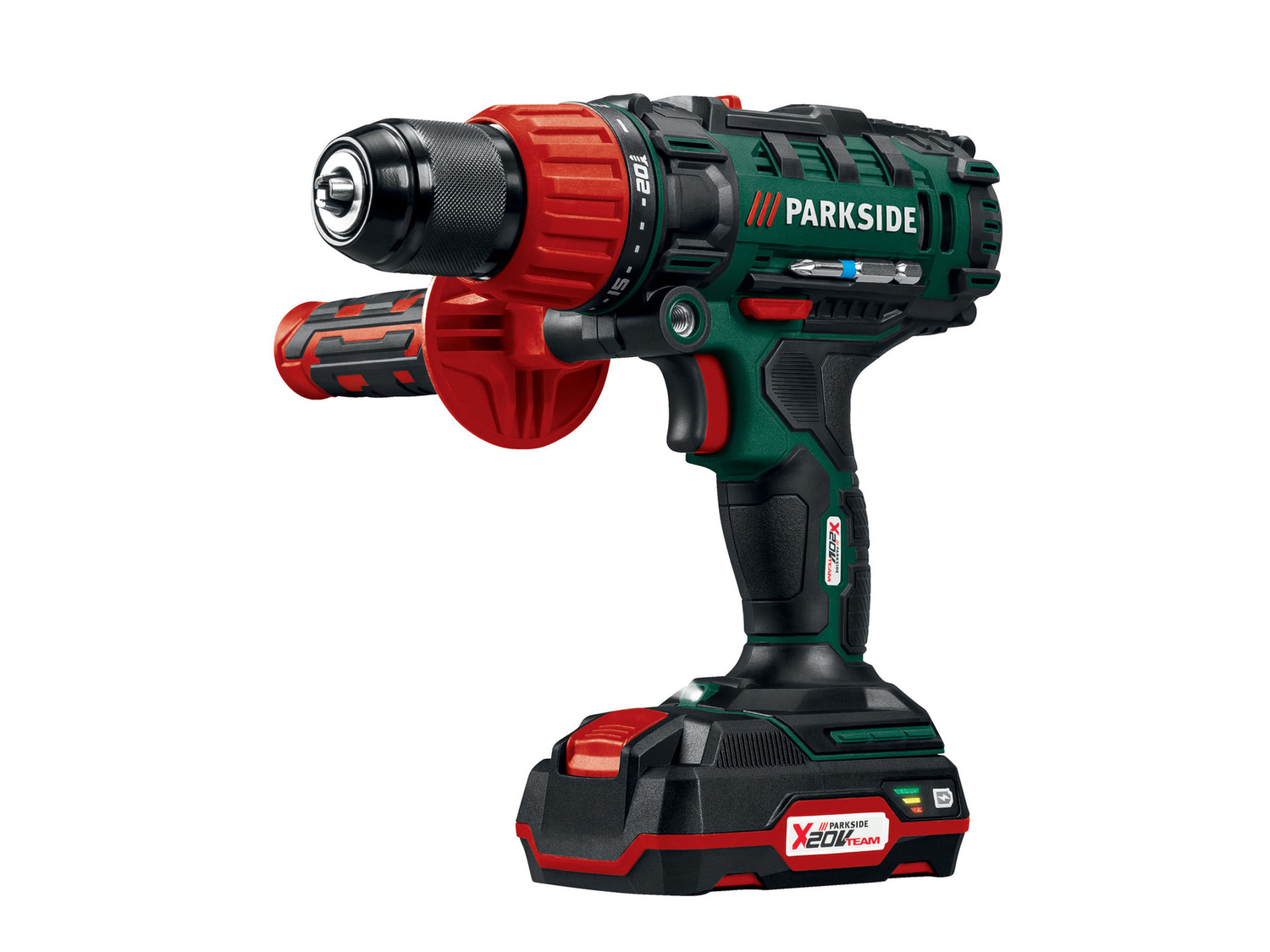 Trapano a percussione ricaricabile Parkside, X20VTeam, prezzo 49.00 €
- Per ...