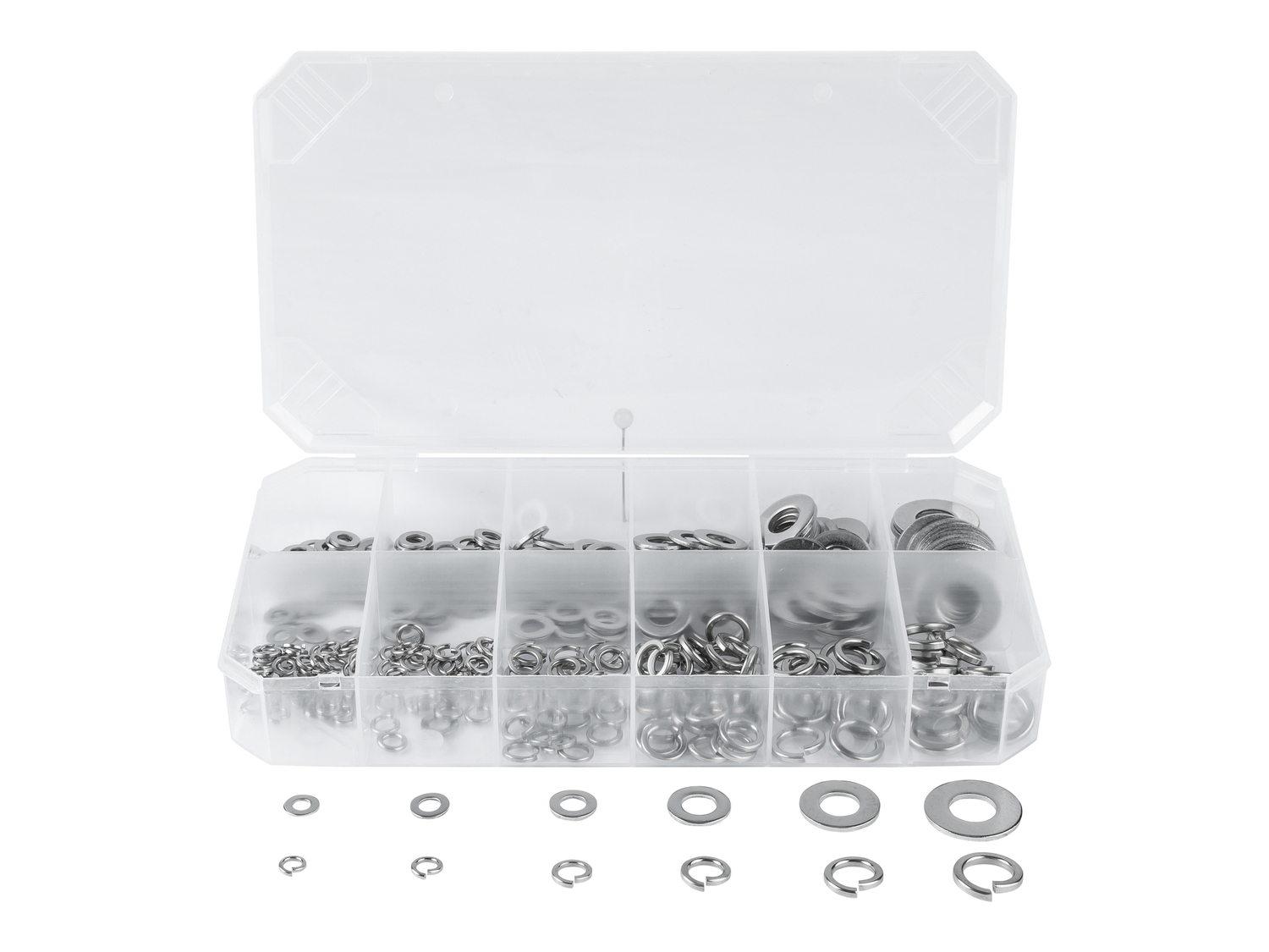 Set ganci, set rondelle o set dadi esagonali Parkside, prezzo 2.99 €
Caratteristiche
...
