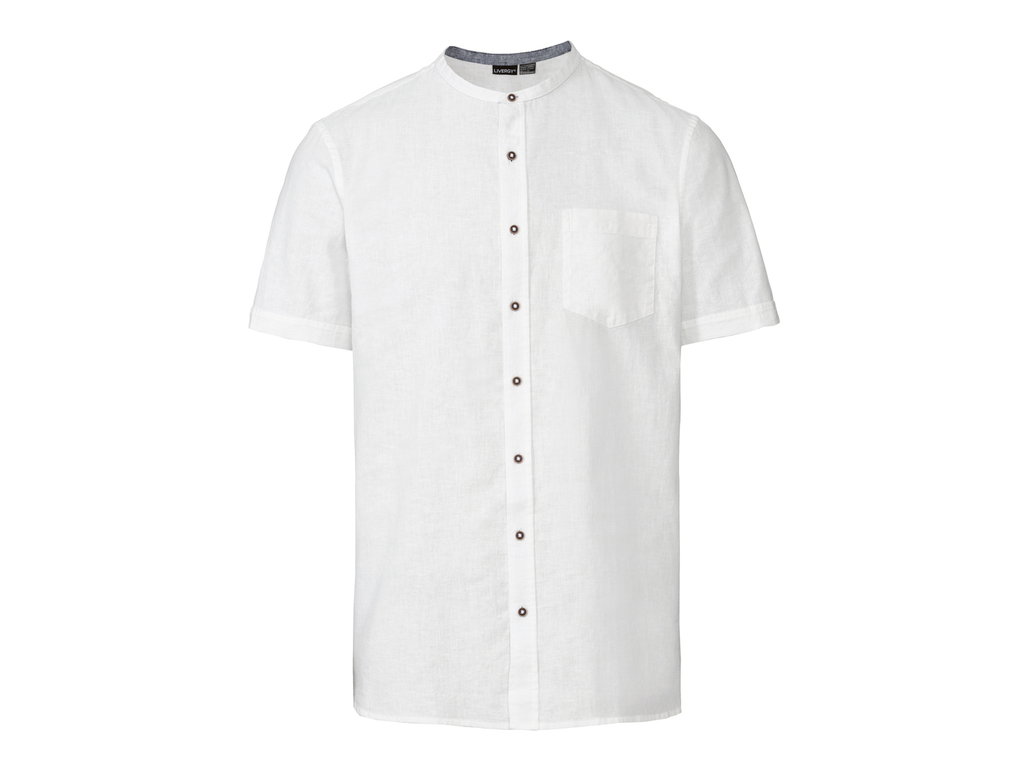 Camicia in lino a maniche corte da uomo Livergy, prezzo 9.99 €
Misure: ...