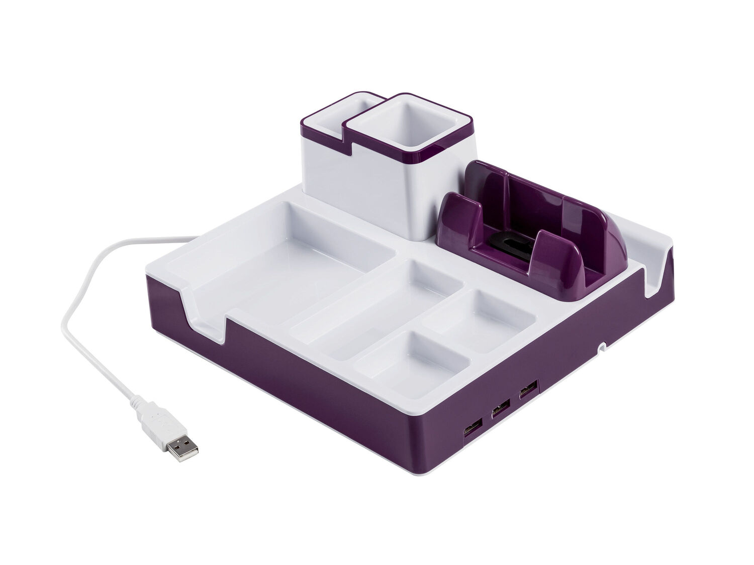 Organizer da scrivania con USB-Hub Silvercrest, prezzo 9.99 €
- Possibile ...