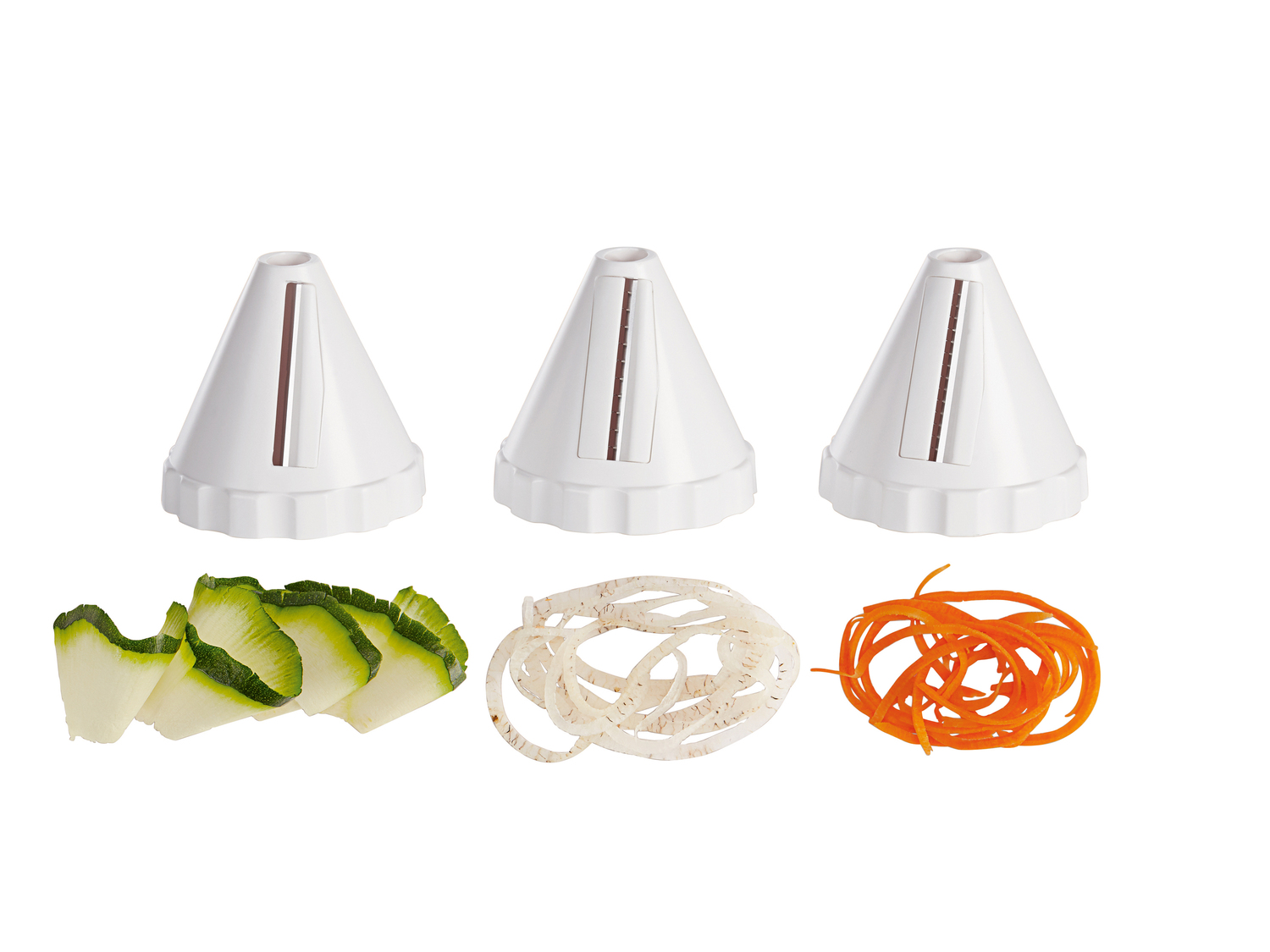Set affetta verdure Ernesto, prezzo 2.99 €
3 pezzi
- Lama universale ...