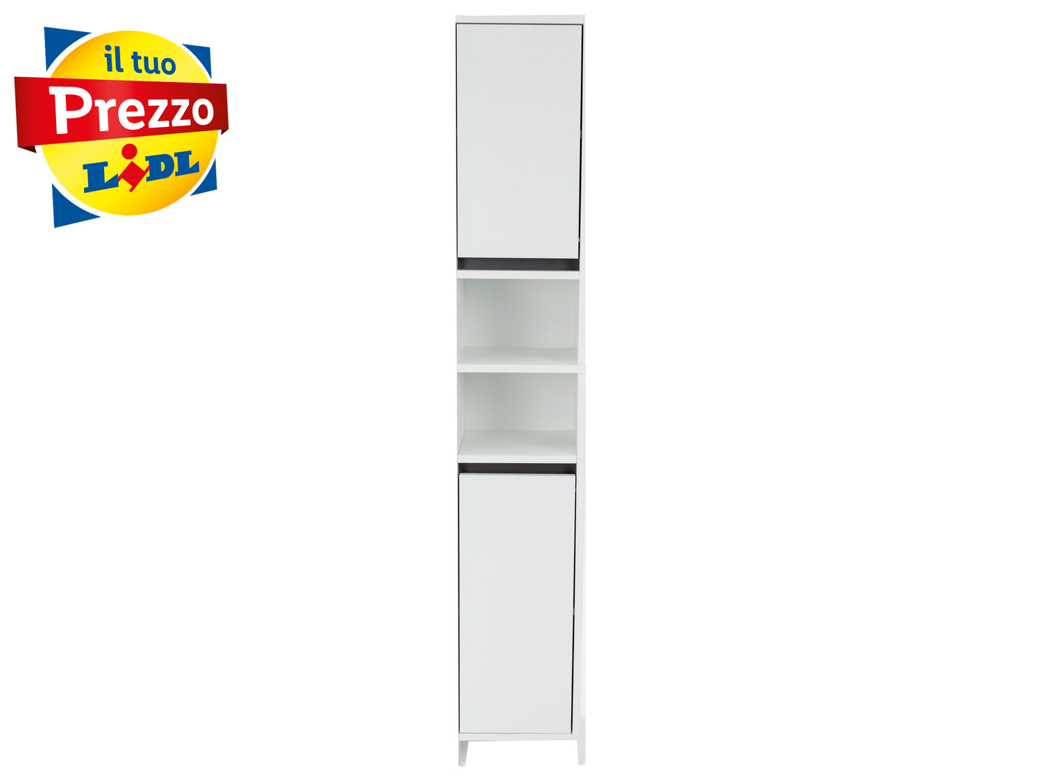 Armadietto a colonna da bagno Livarno Living, prezzo 39.99 €
- Ripiani regolabili ...