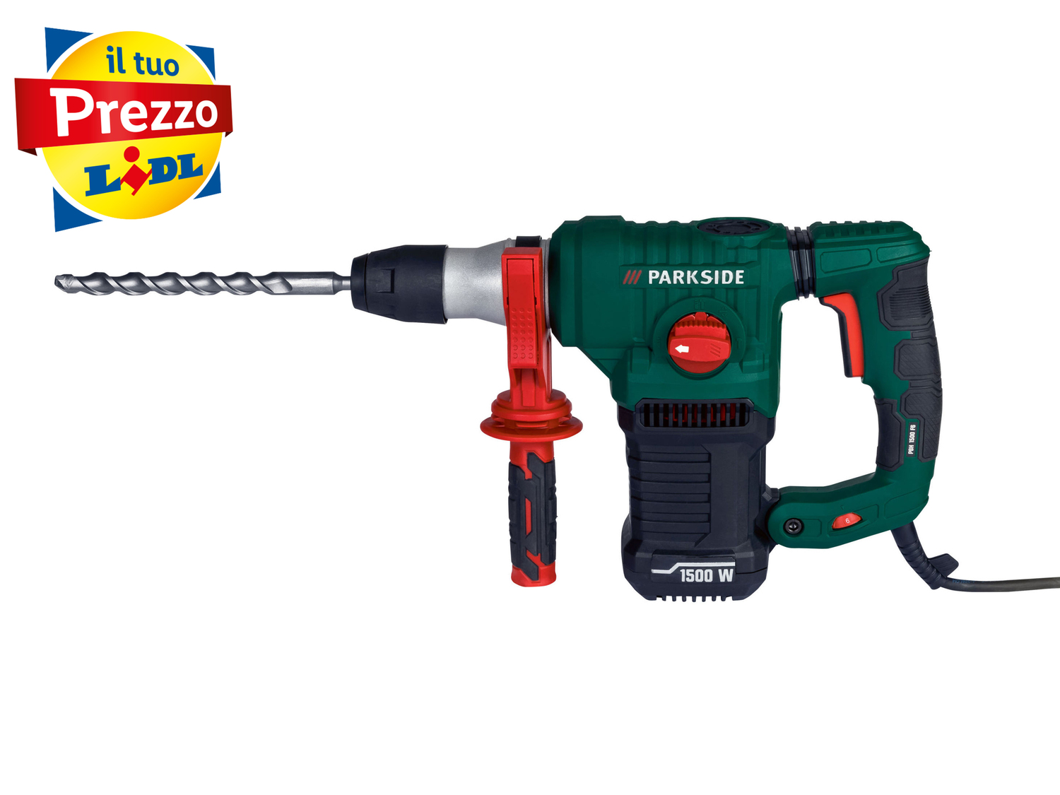 Trapano a percussione scalpellatore Parkside, prezzo 49.00 €
- Selettore centrale ...