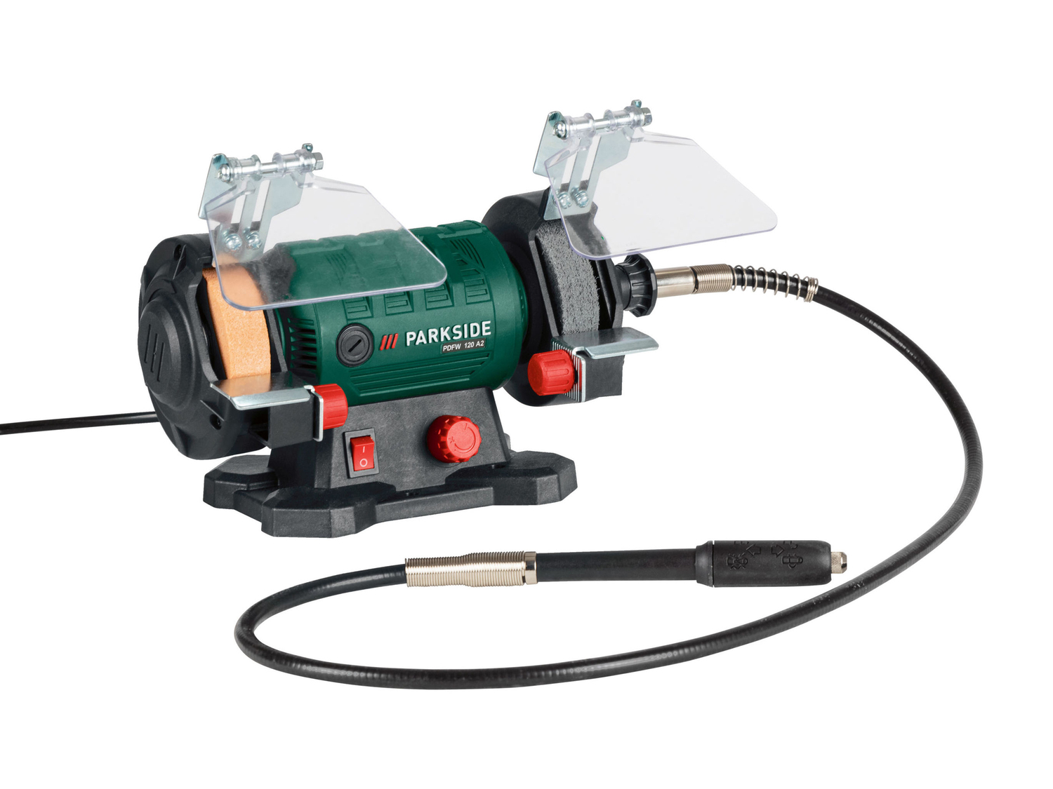 Smerigliatrice doppia con albero flessibile Parkside PDFW 120 A2, prezzo 29.99 € ...