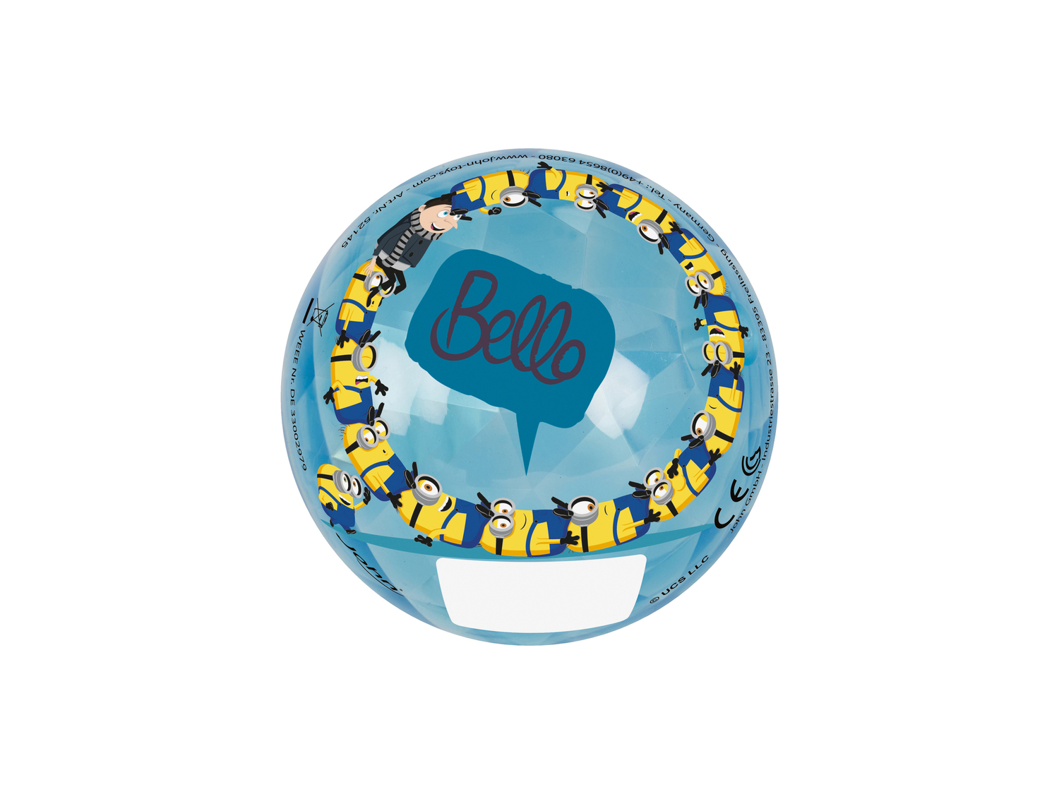 Pallina luminosa Minions John, prezzo 3.99 €
Caratteristiche