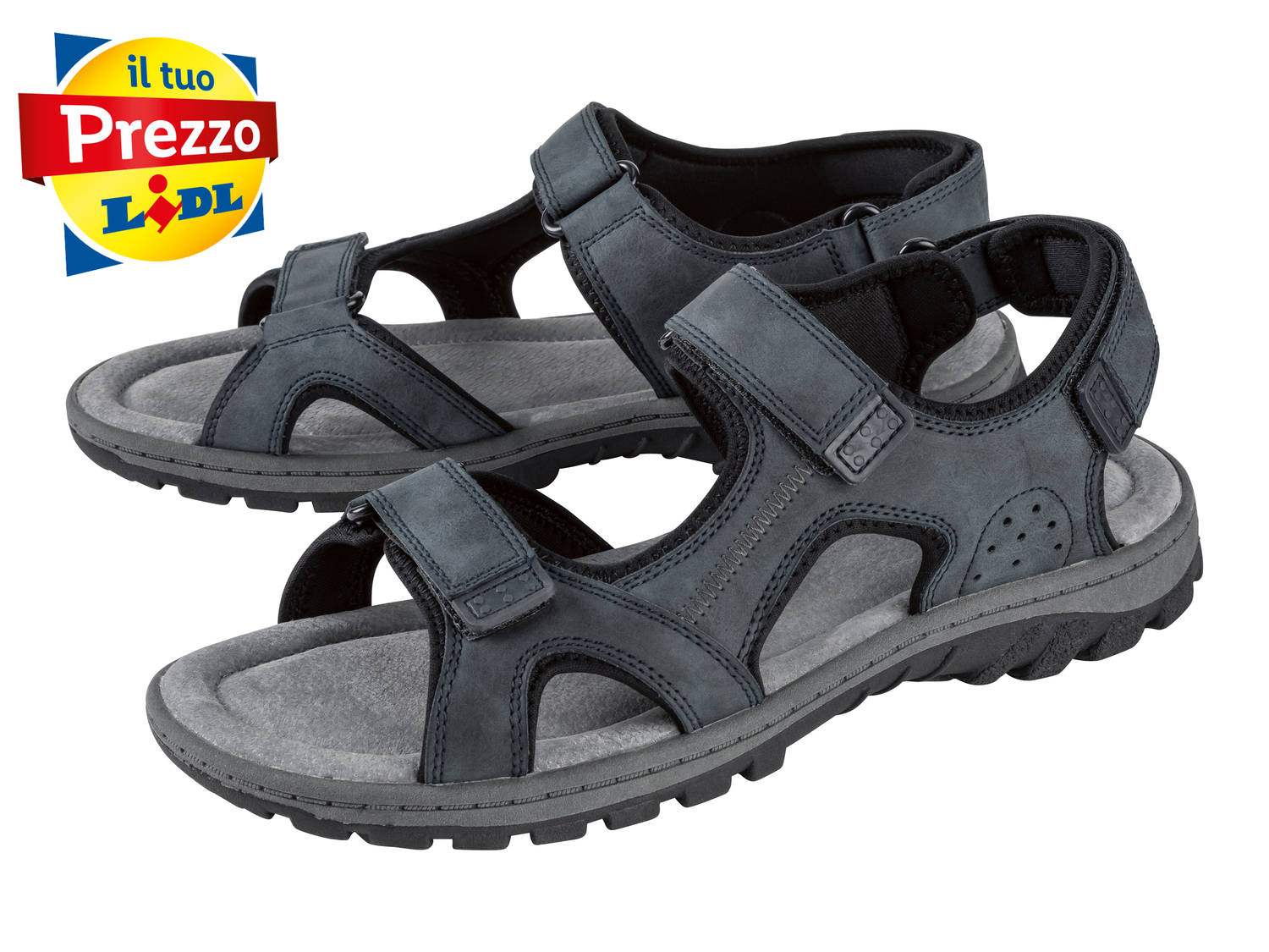 Sandali comfort da uomo Livergy, prezzo 11.99 €
Misure: 41-45
- Puro ...