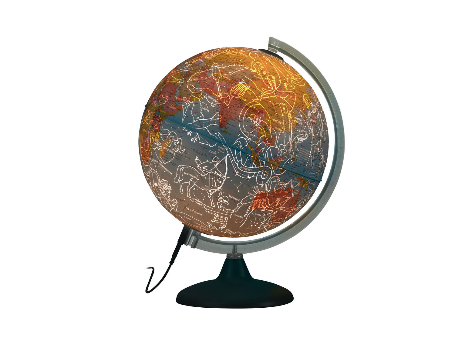 Mappamondo luminoso Melinera, prezzo 24.99 €
- Carta politica colorata ...