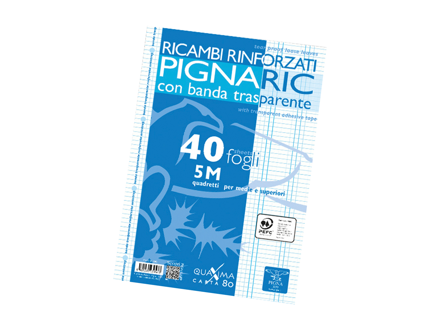 Ricambi A4 rinforzati Pigna, prezzo 0.99 &#8364;  

Caratteristiche