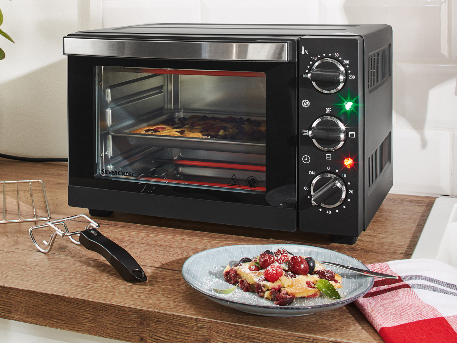 Forno elettrico Silvercrest Kitchen Tools, prezzo 39.99 €
- Per cuocere, ...