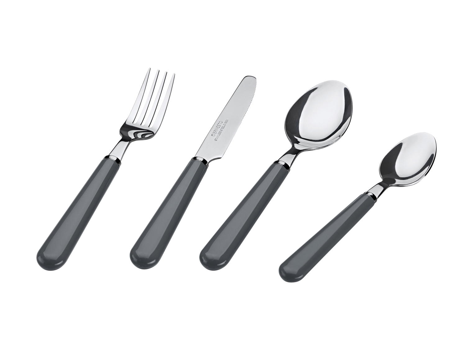Servizio di posate Ernesto, prezzo 11.99 €
24 pezzi
- In acciaio inossidabile
- ...