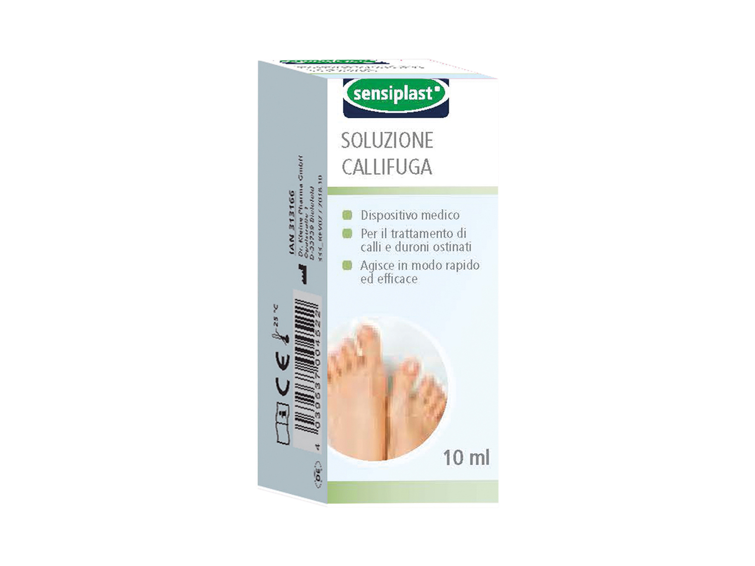 Cerotti callifughi o soluzione callifuga Sensiplast, prezzo 3.99 €
Cerotti callufughi
- ...