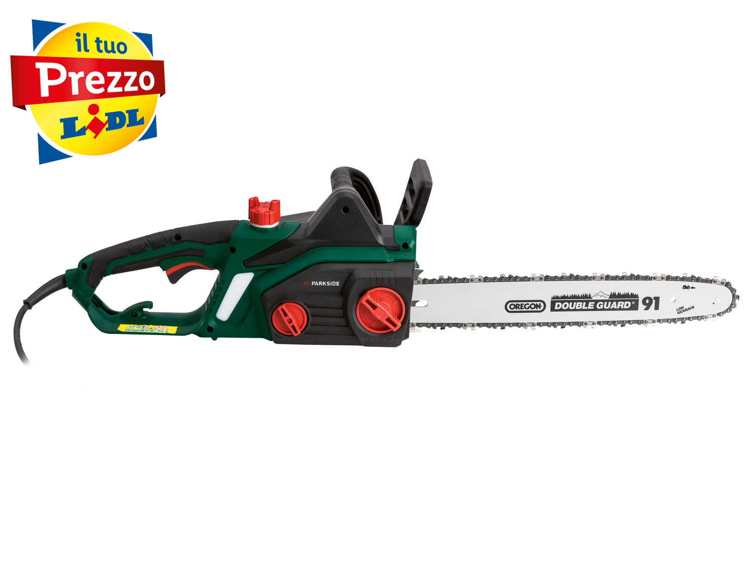 Motosega elettrica Parkside, prezzo 49.00 &#8364; 
- Lama e catena OREGON
- ...