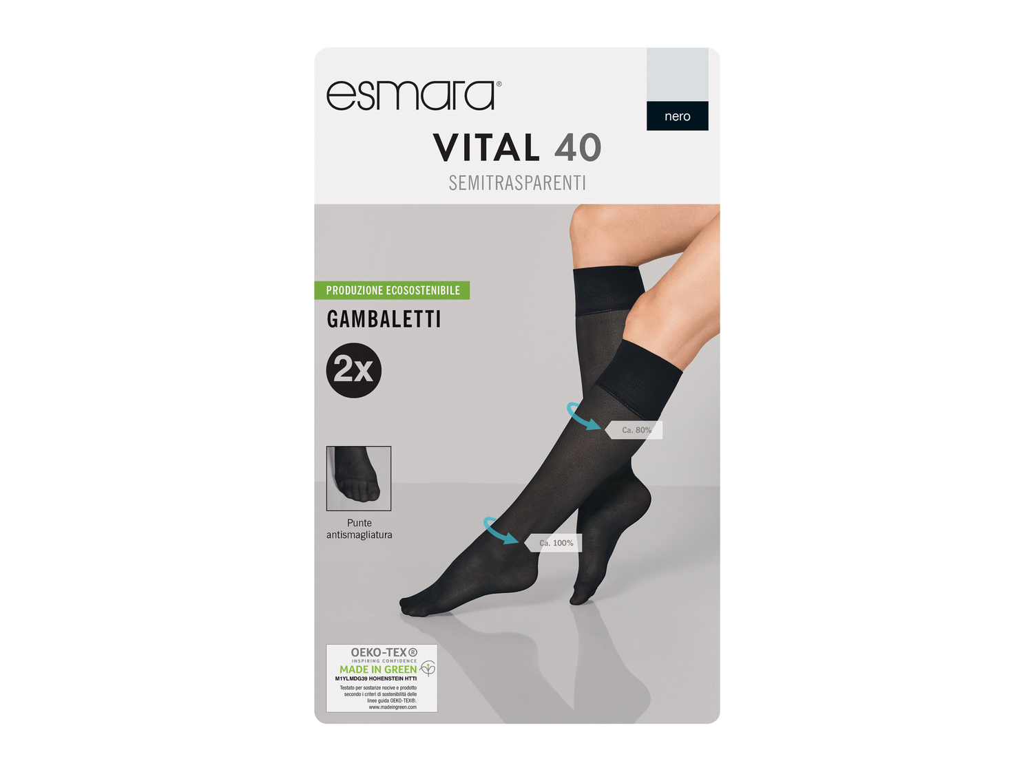 Gambaletti 40 DEN Esmara, prezzo 1.99 €
2 paia - Misure: 35-42
Caratteristiche
- ...